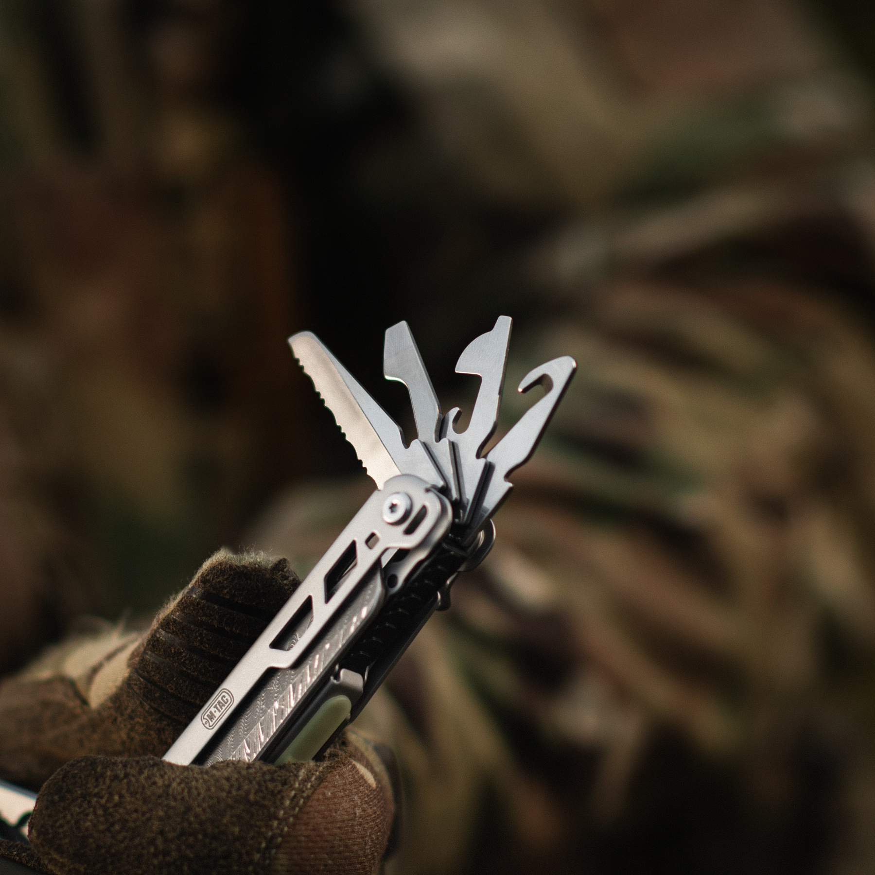 M-Tac мультитул Type 12 Steel/Damascus — 35