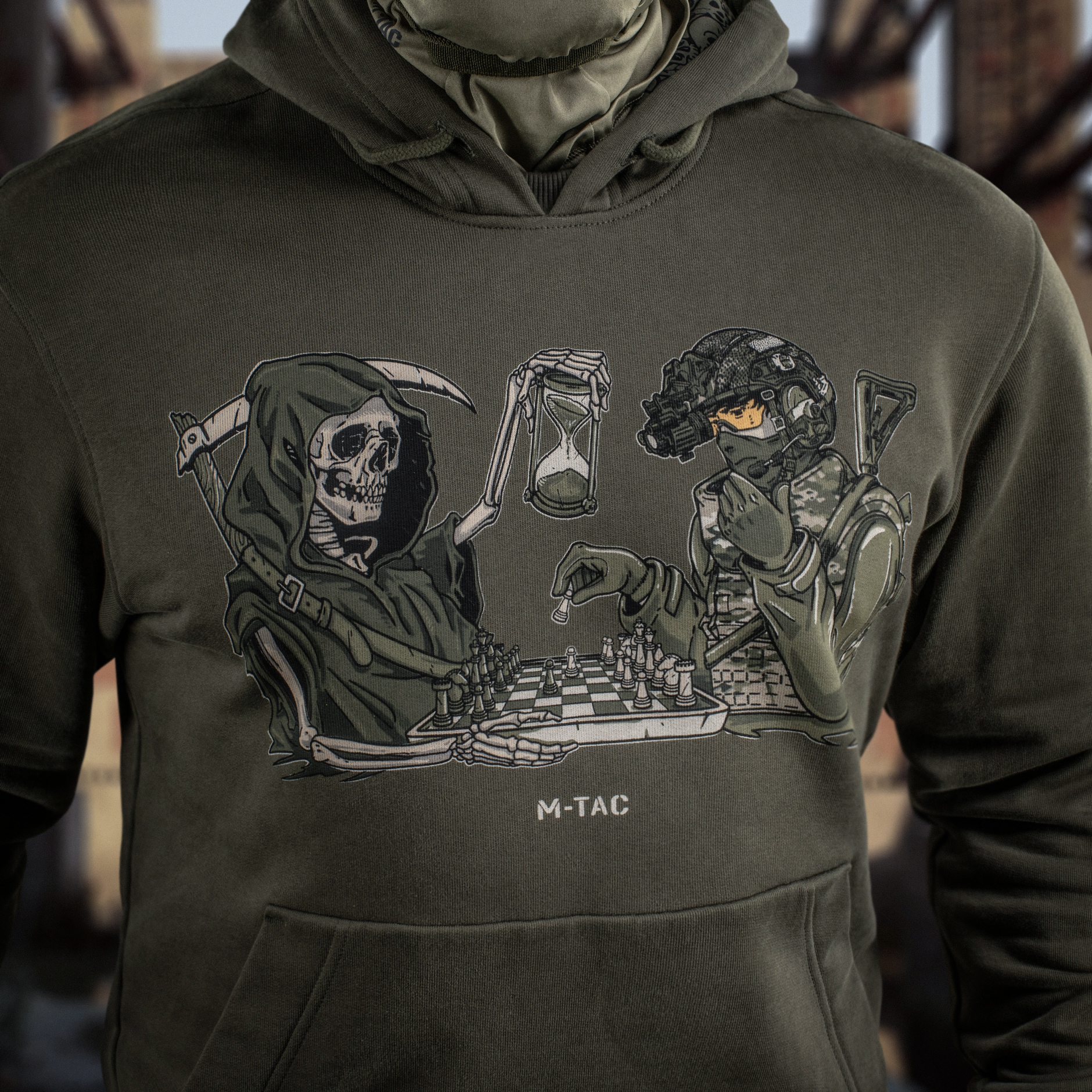 M-Tac кофта Hoodie Time Oversize Hard Ranger Green — 23