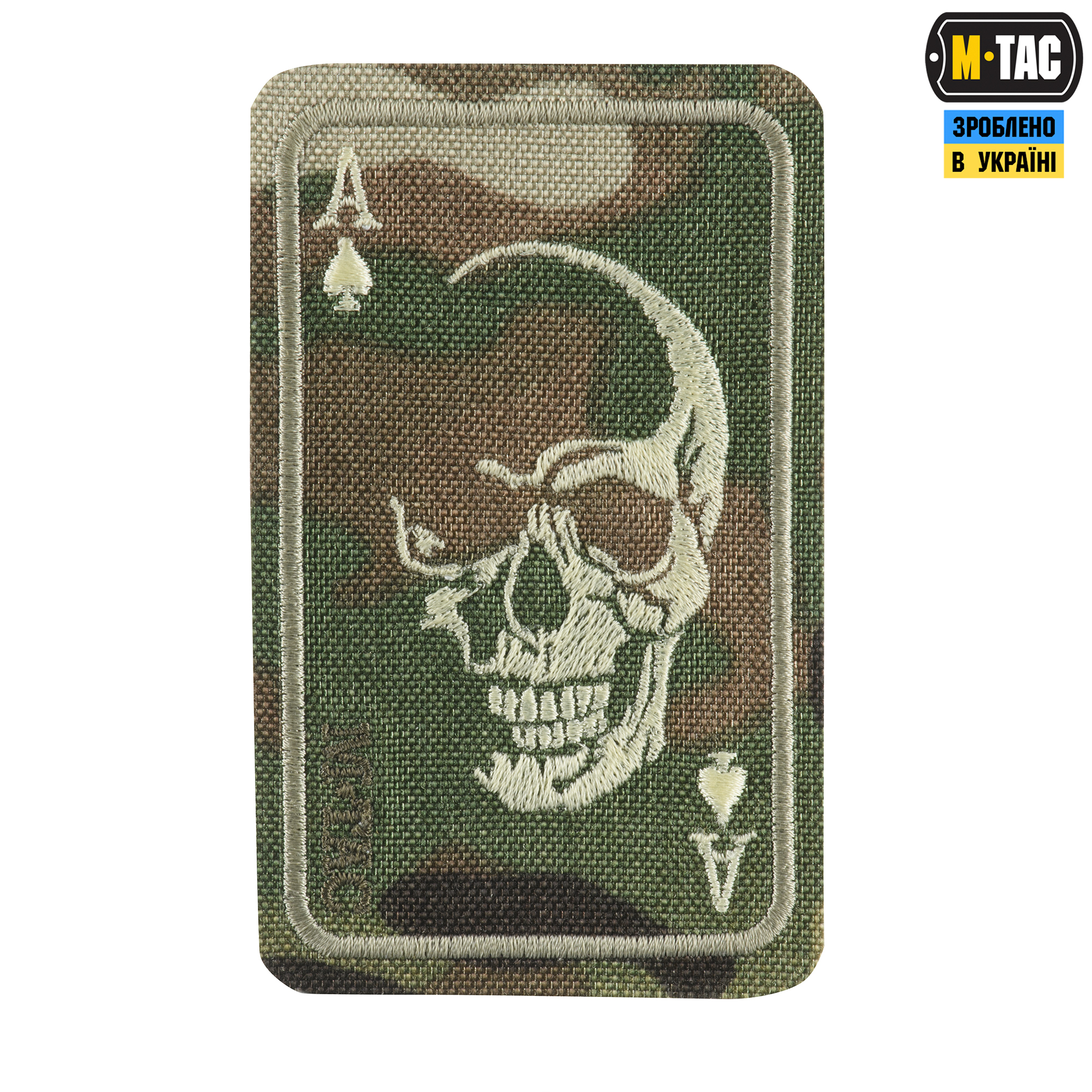 M-Tac нашивка Face of war (вишивка) Multicam — 2
