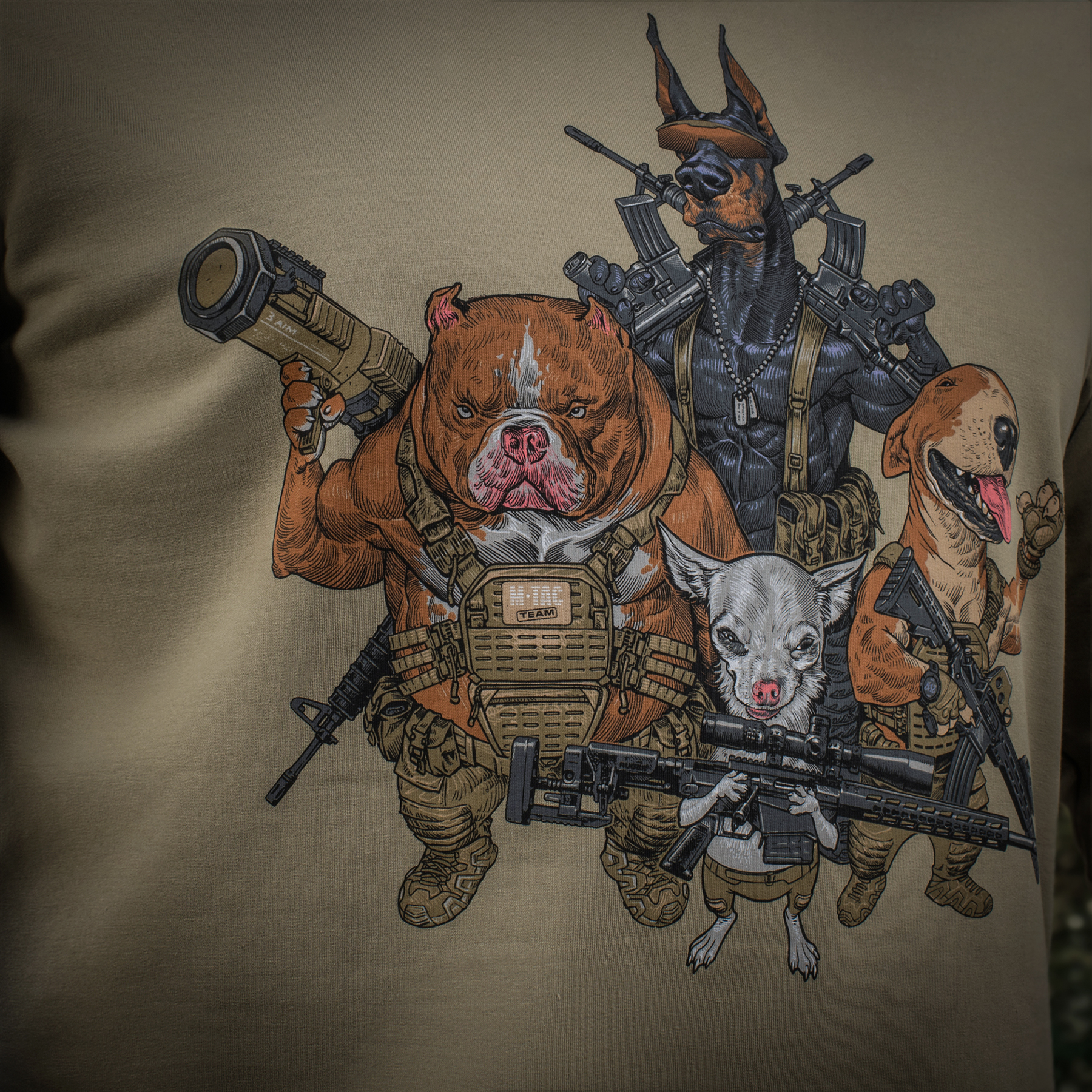 M-Tac кофта Hoodie Rex Team Tan — 27