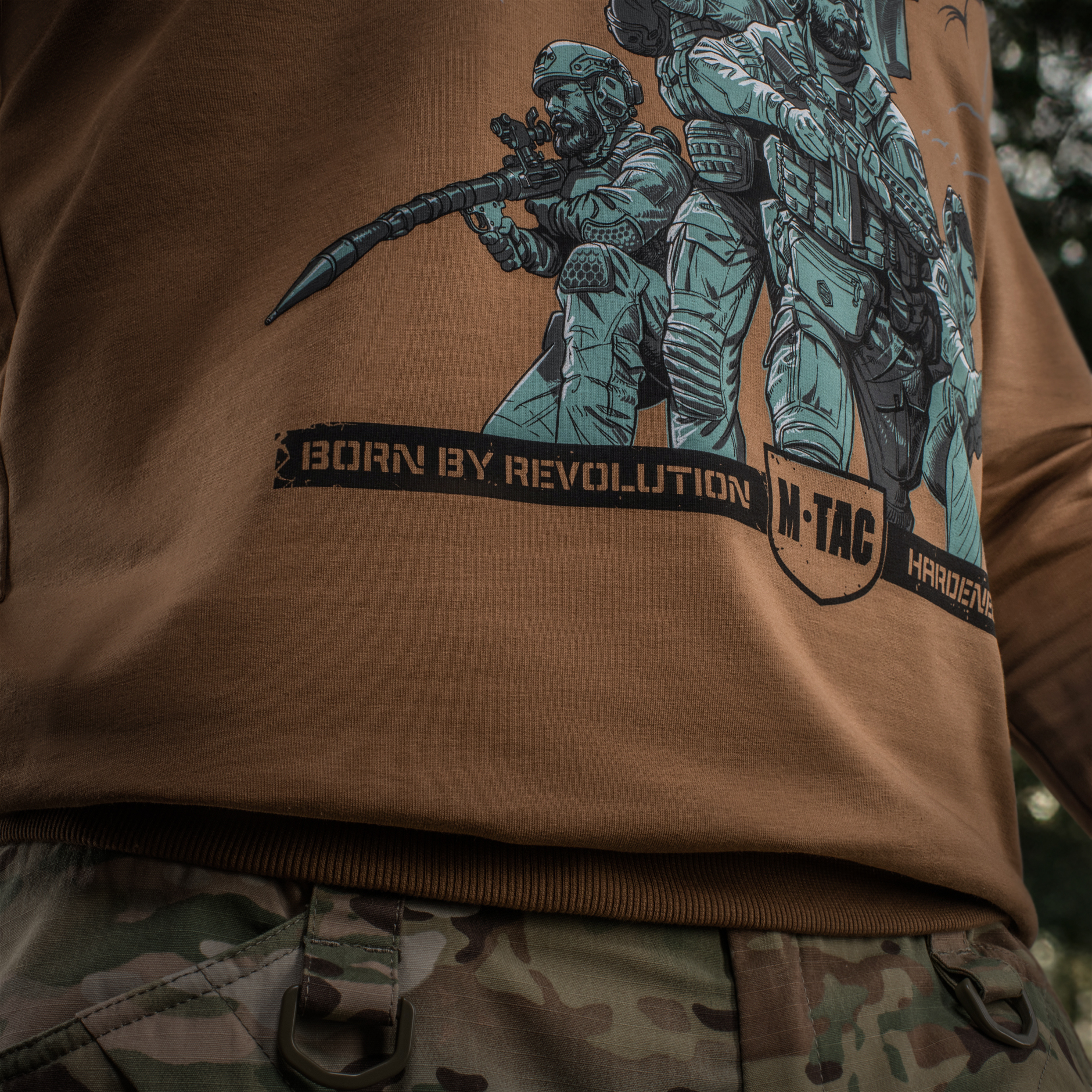 M-Tac кофта Hoodie Freedom Coyote Brown — 19