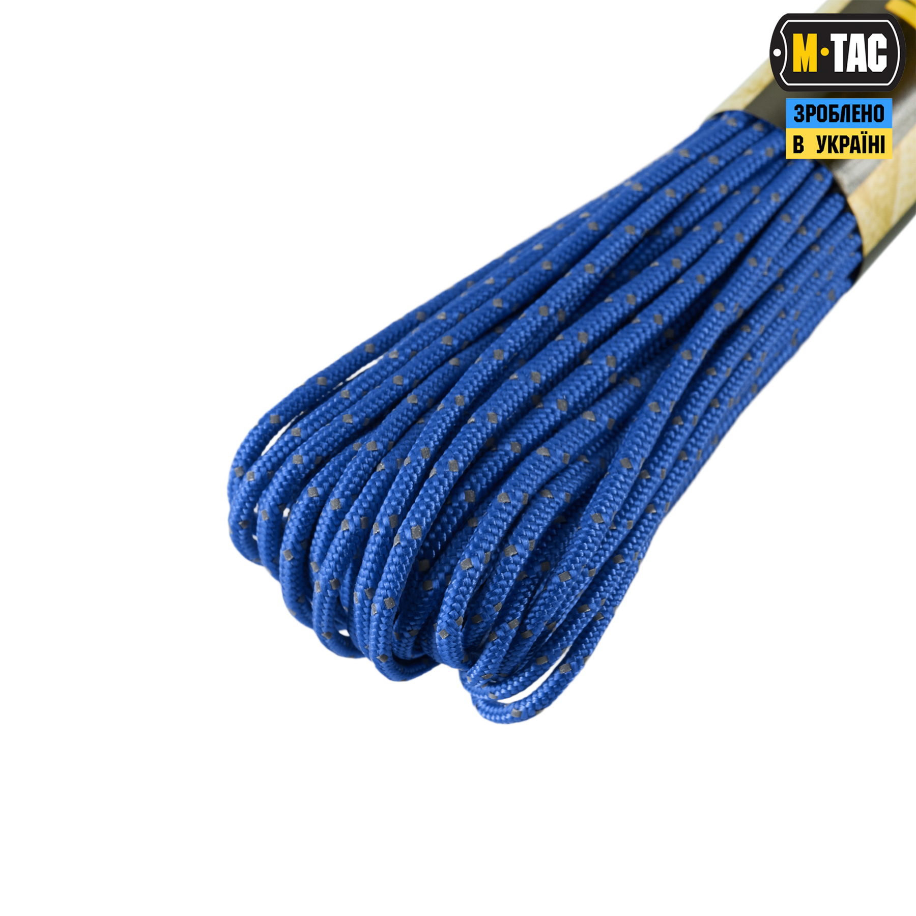 M-Tac паракорд Minicord 15m Reflective Electric Blue — 4