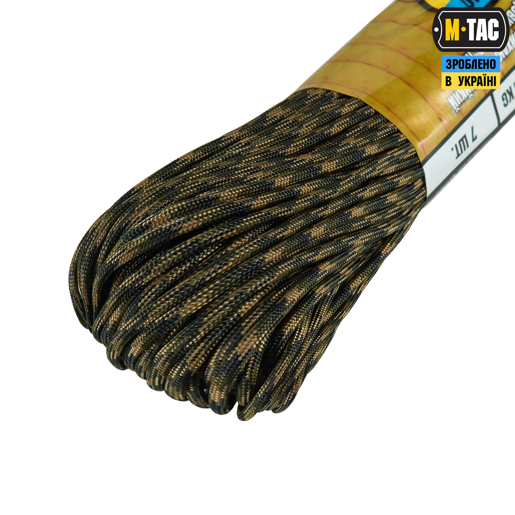 M-Tac паракорд 475 30m Woodland Marpat — 4