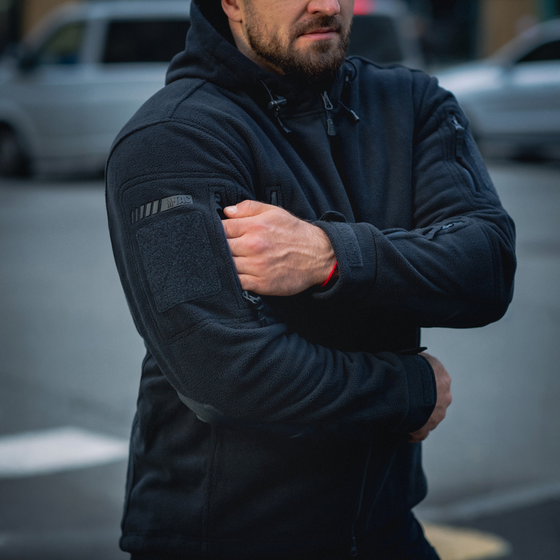 M-Tac куртка флисовая Windblock Division Gen.II Dark Navy Blue — 20