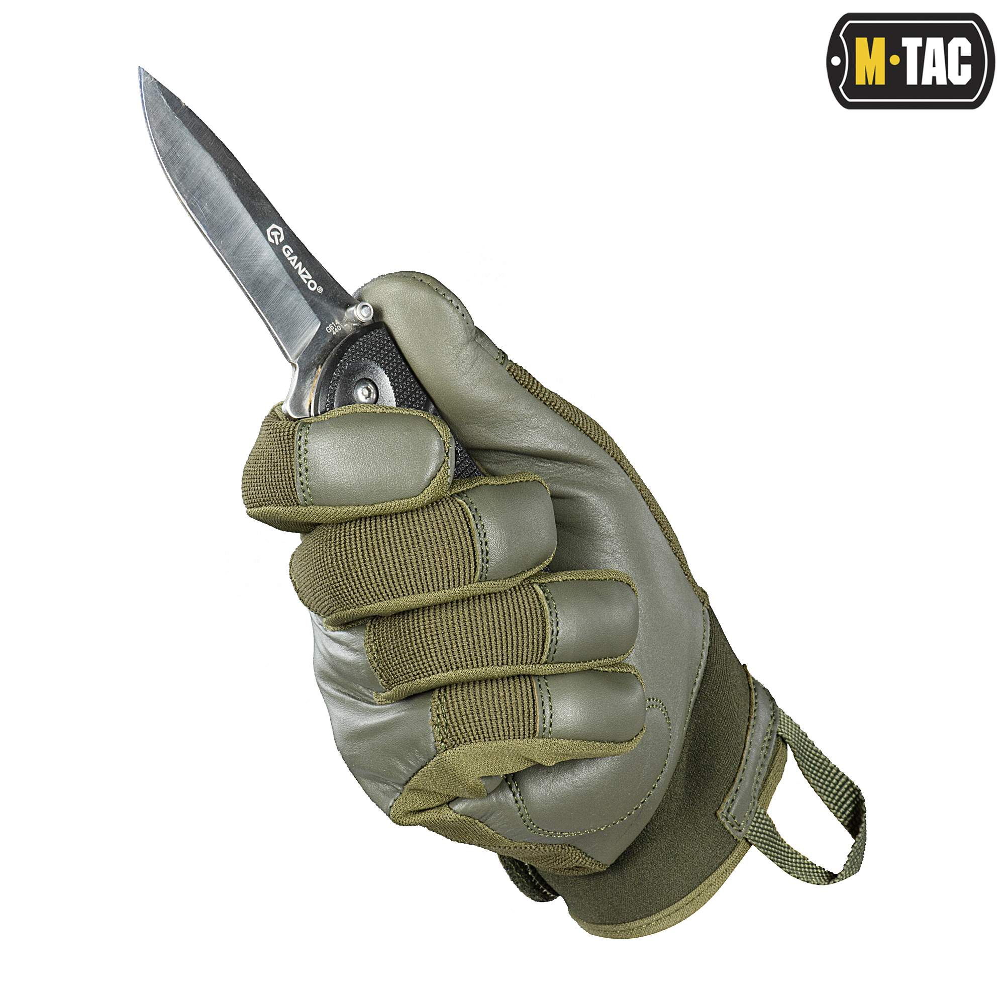 M-Tac перчатки Police Gen.2 Olive — 5
