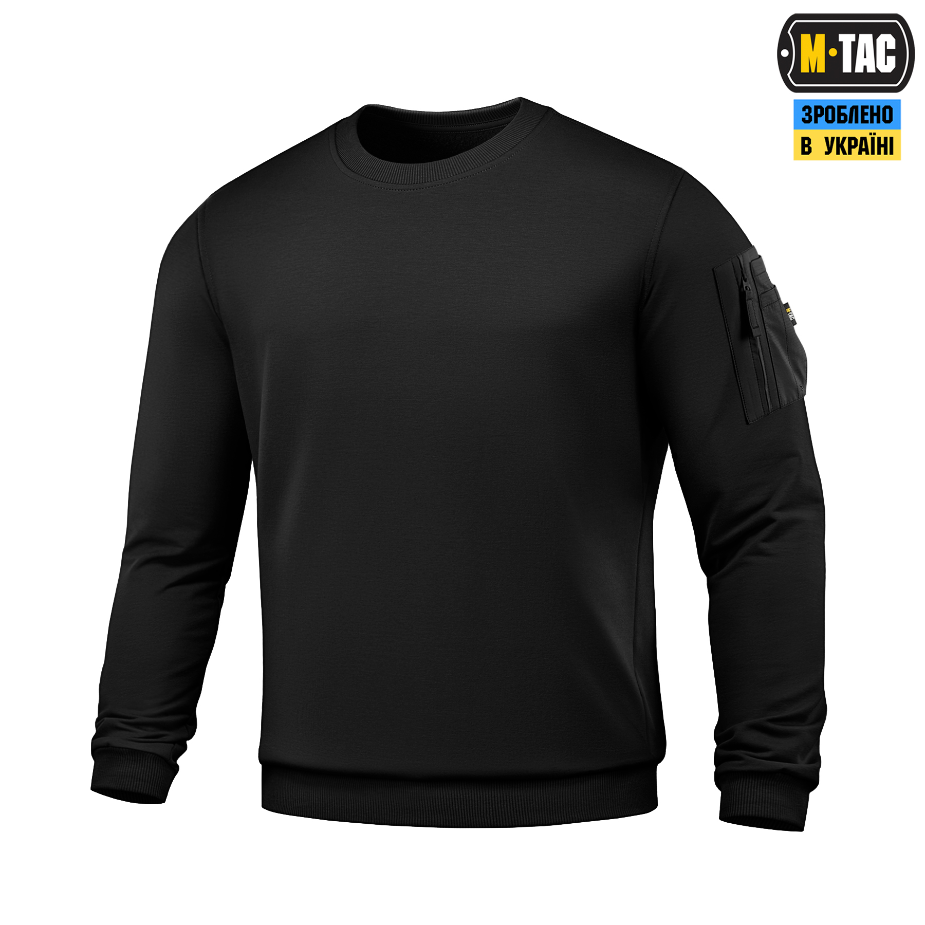 M-Tac свитшот Nylon Pocket Cotton Hard Black — 2