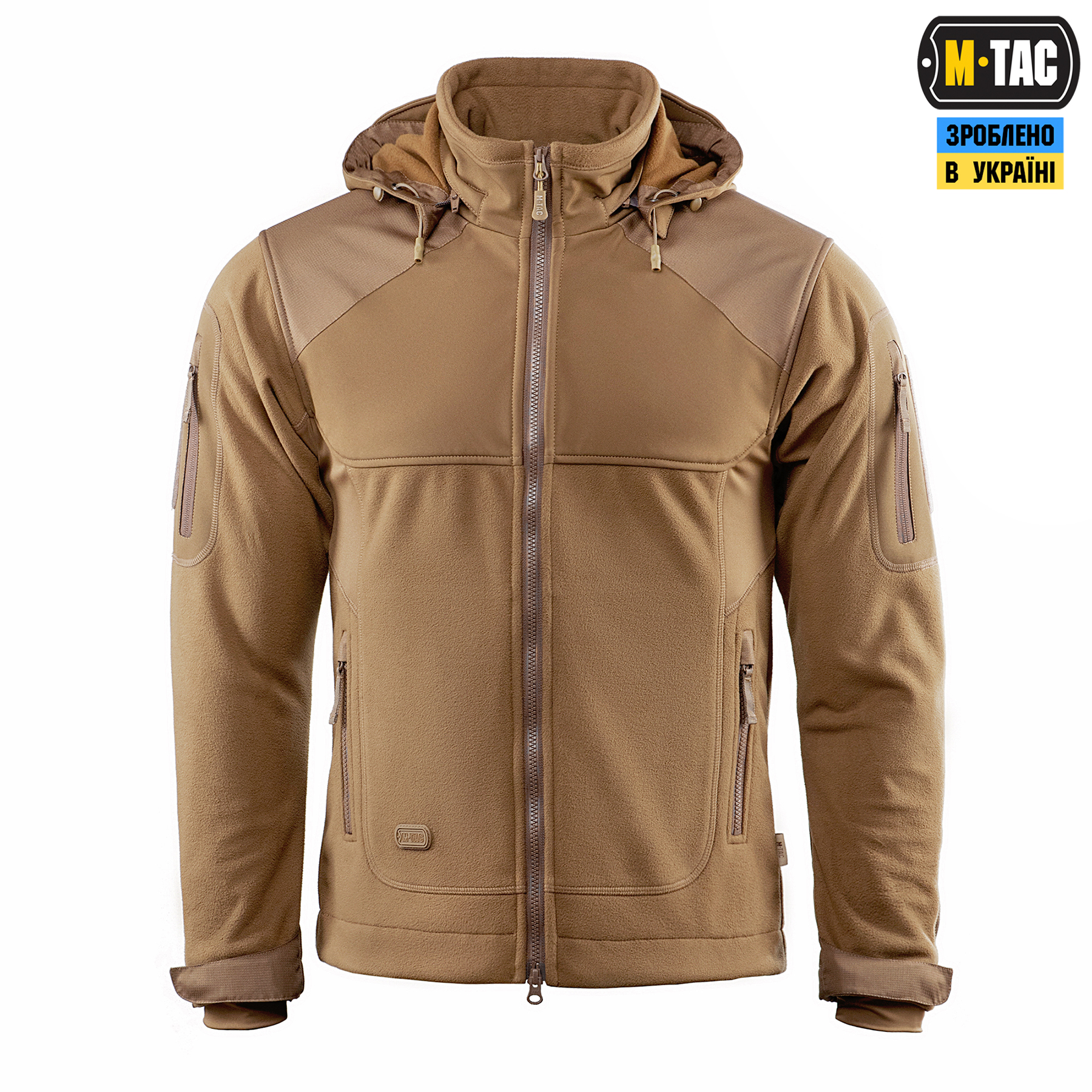 M-Tac куртка Norman Windblock Fleece Coyote — 3