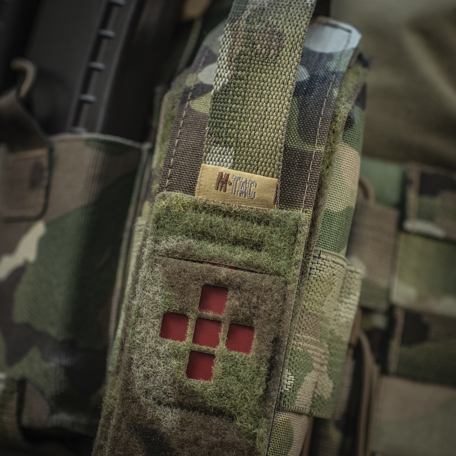 M-Tac подсумок для турникета закрытый FLAP Multicam — 33