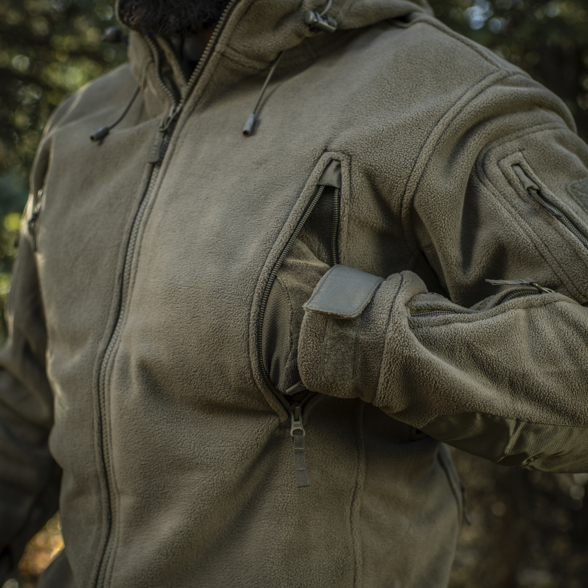 M-Tac куртка флисовая Windblock Division Gen.II Dark Olive — 17