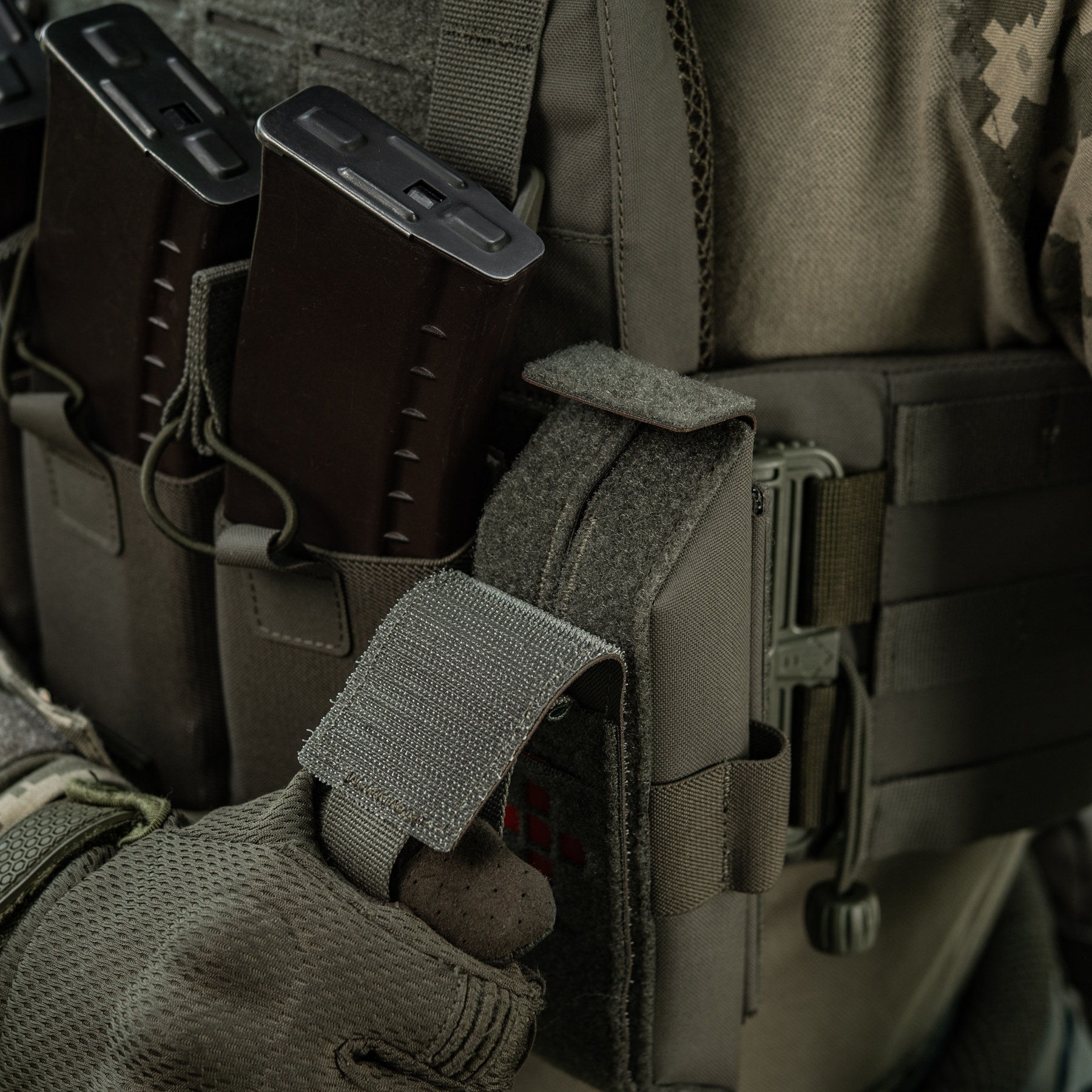 M-Tac подсумок для турникета закрытый FLAP Ranger Green — 26