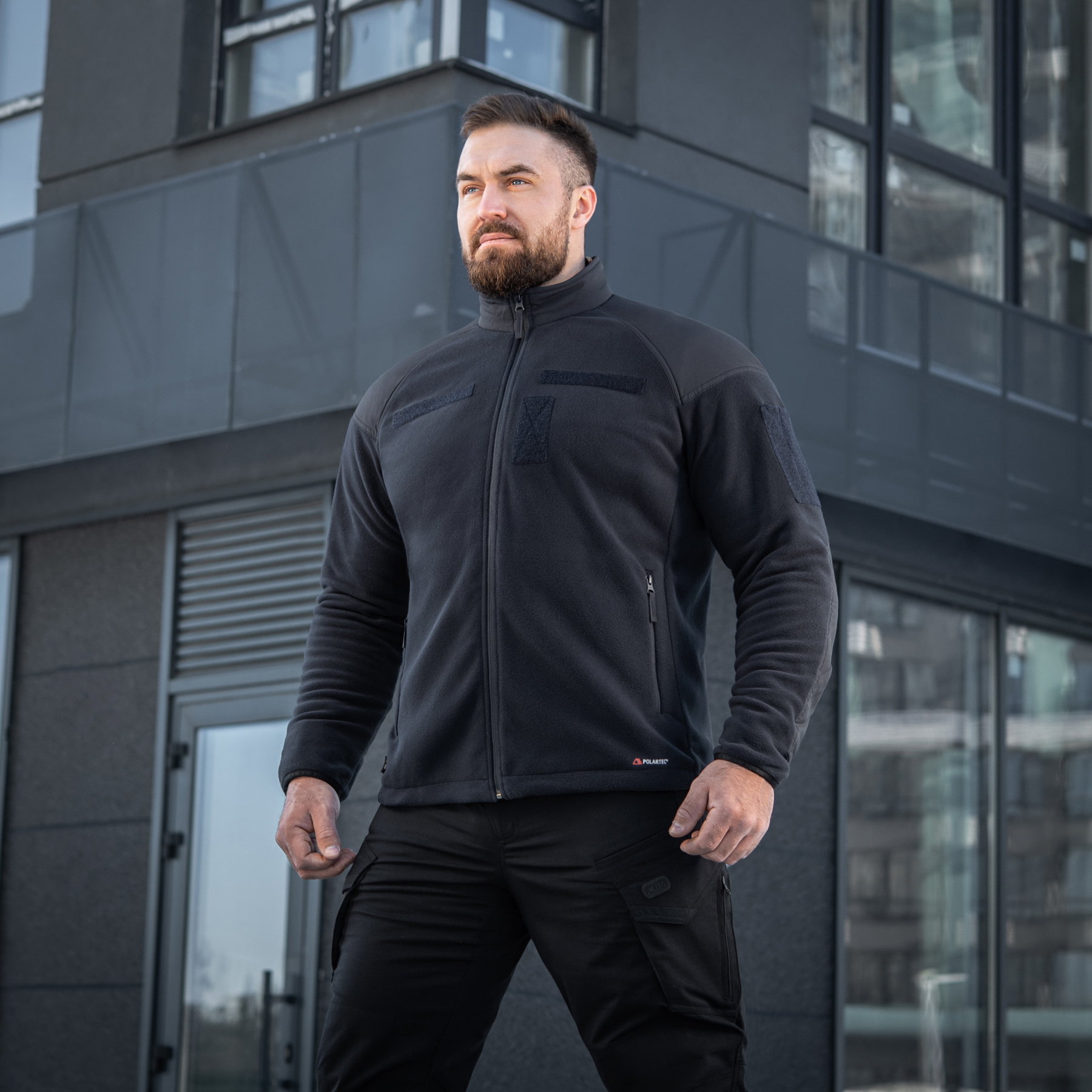 M-Tac куртка Combat Fleece Polartec Jacket Dark Navy Blue — 10