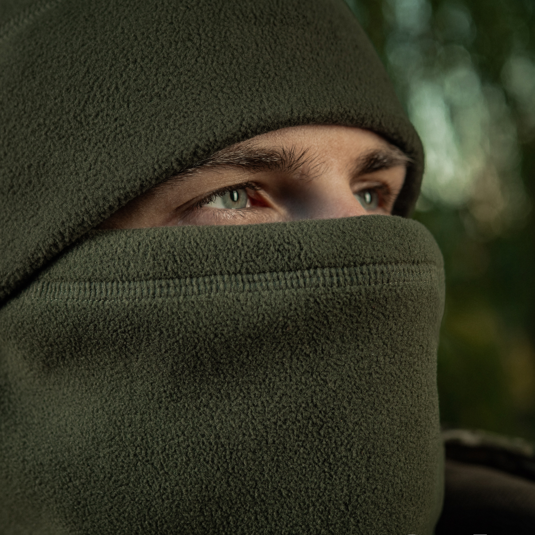 M-Tac шарф-труба анатомический с затяжкой Elite флис (320г/м2) Army Olive — 14