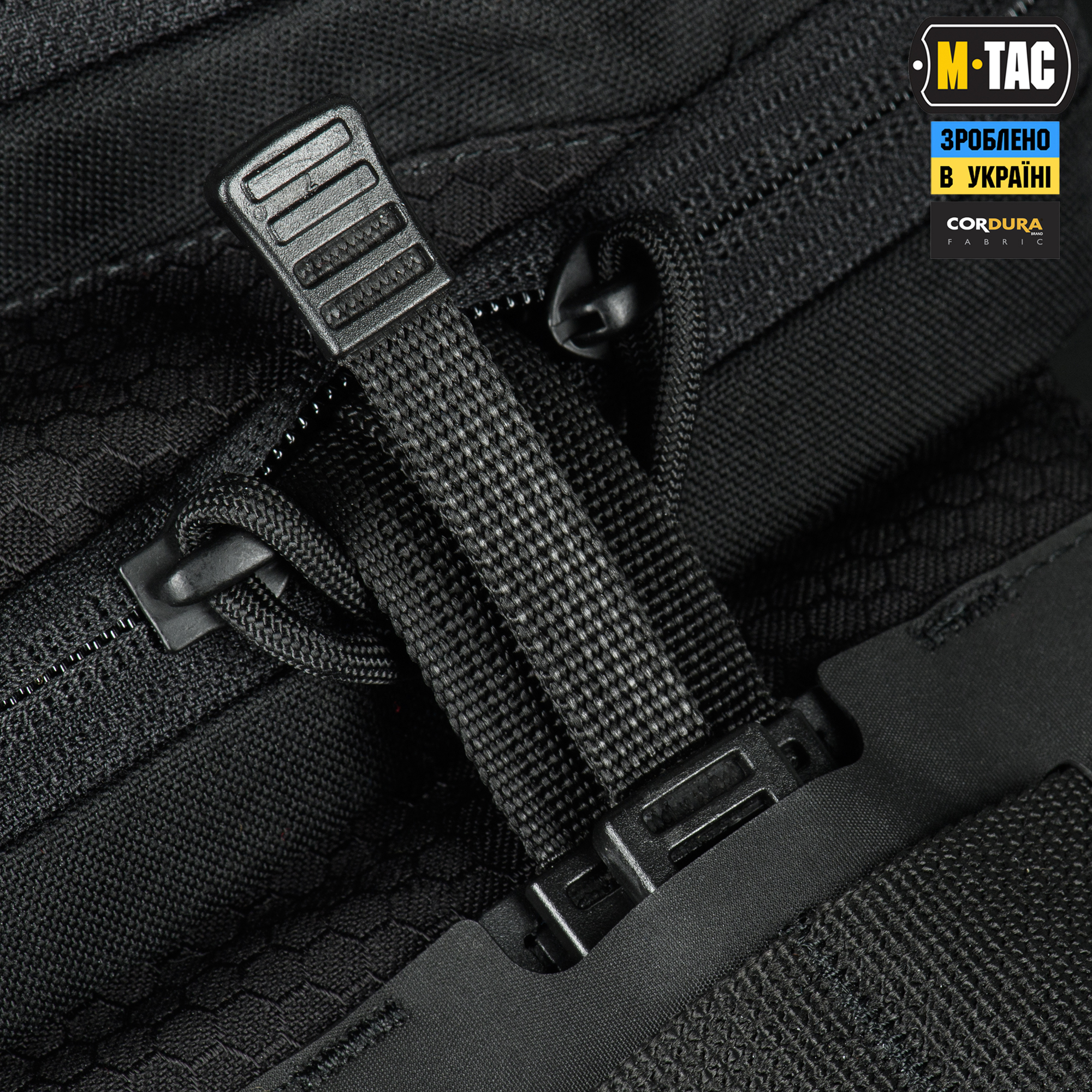 M-Tac сумка Sling Pistol Bag Elite Hex с липучкой Black — 7