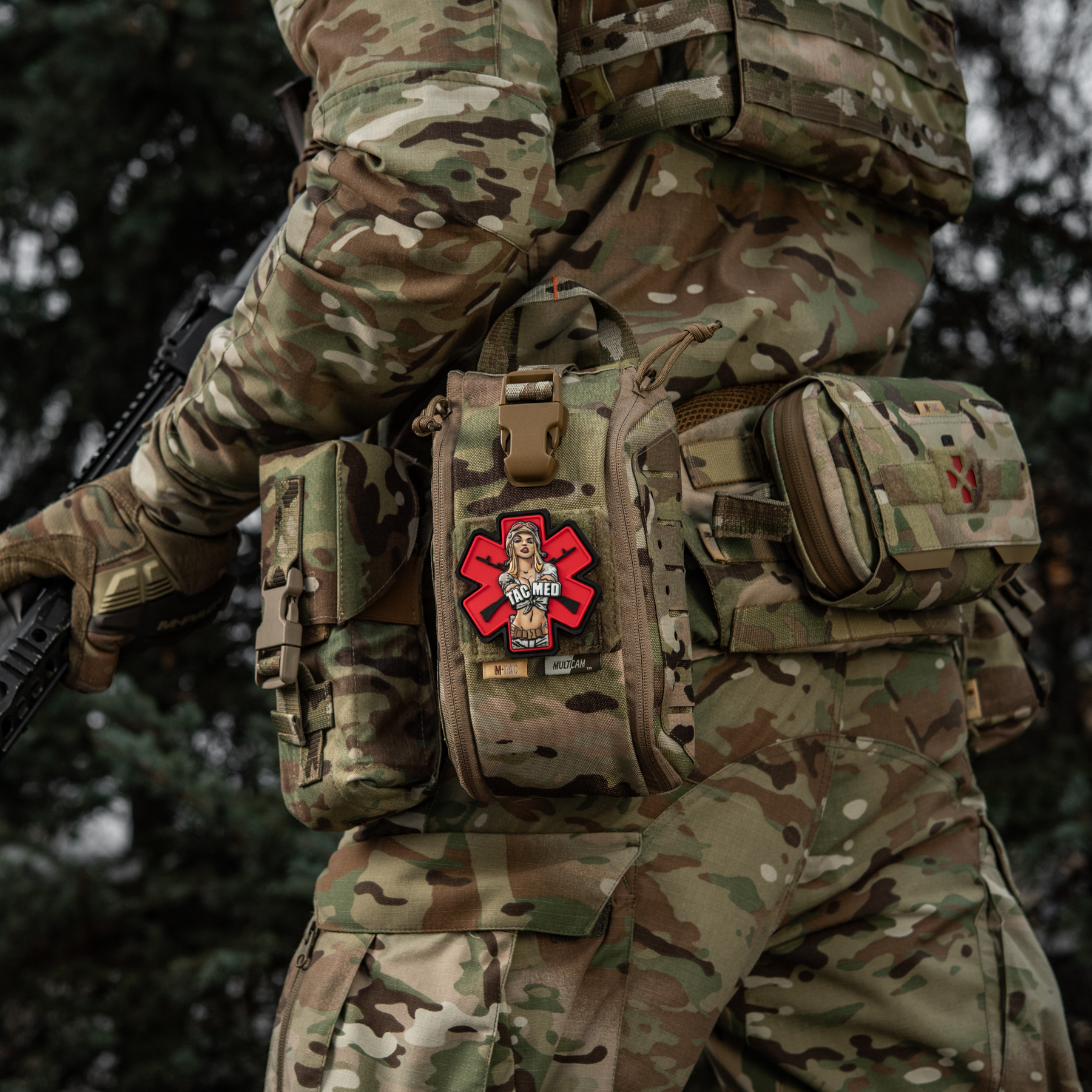 M-Tac нашивка TacMed PVC MC — 3