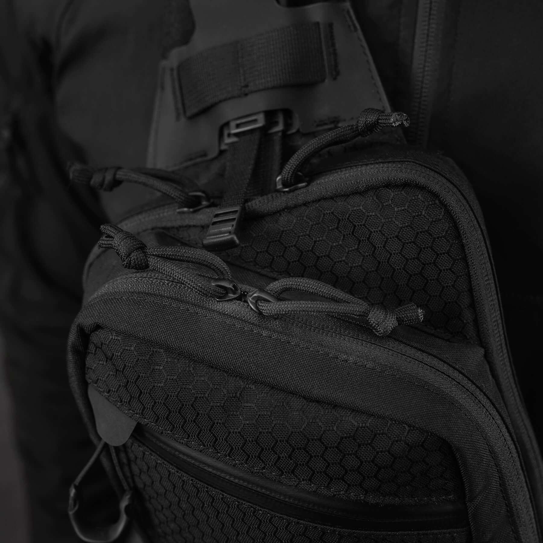 M-Tac сумка Sling Pistol Bag Hex Black — 17