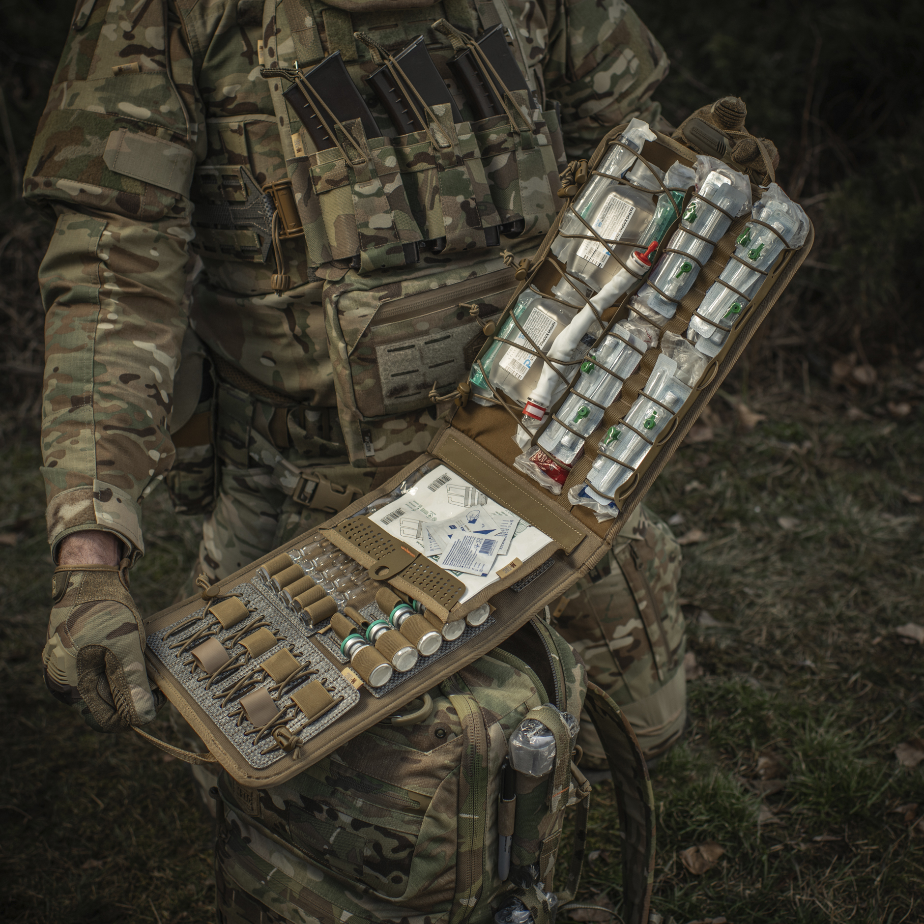 M-Tac рюкзак боевого медика Elite Multicam — 45