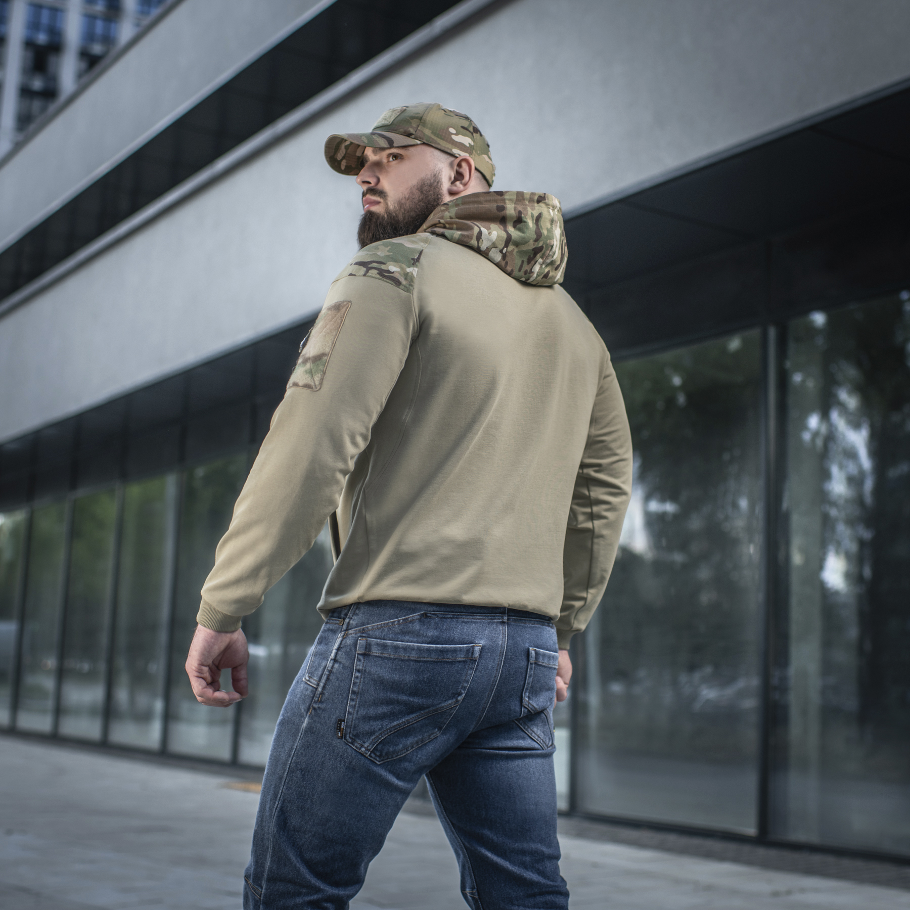 M-Tac кофта Hoodie Combat Multicam/Tan — 12