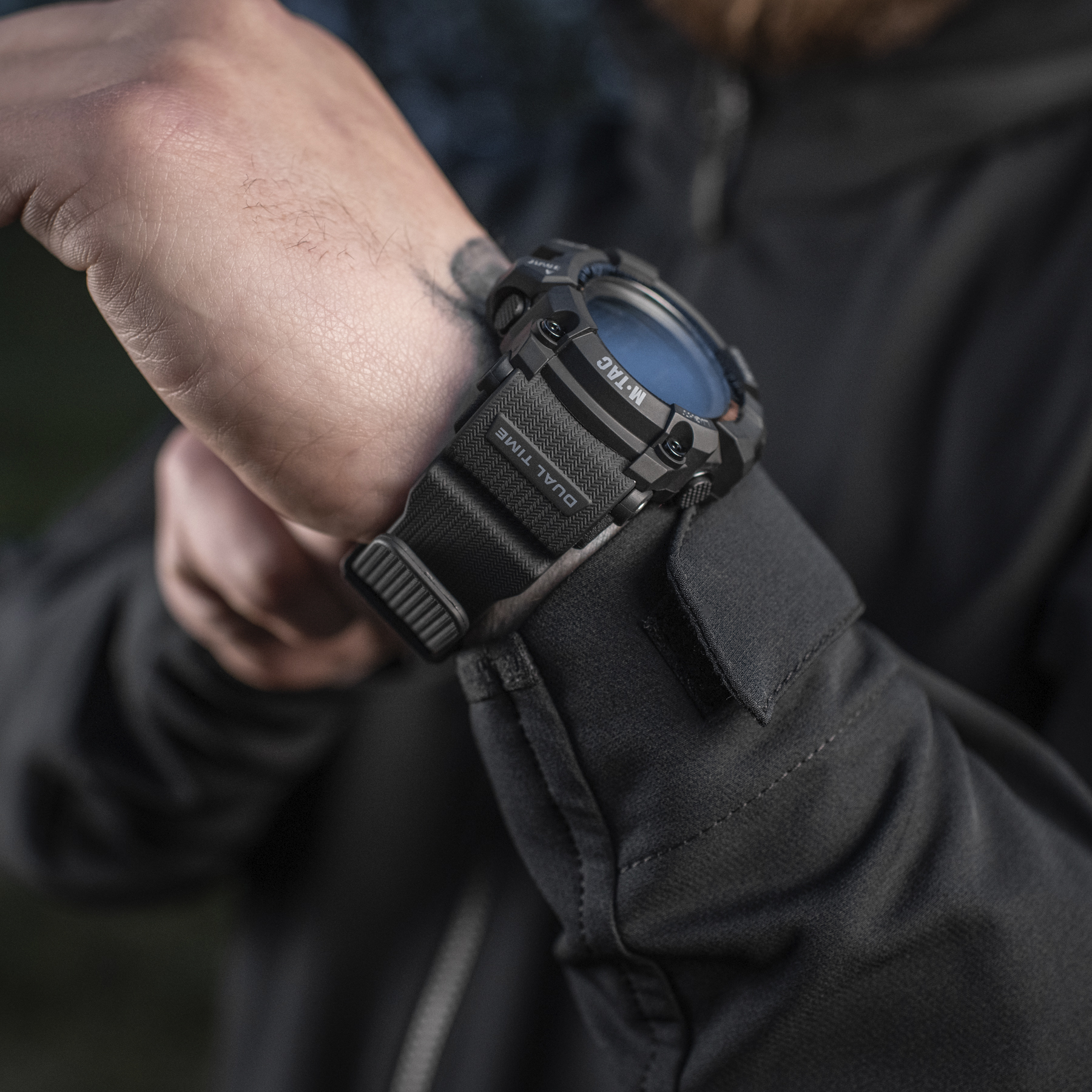 M-Tac часы тактические Adventure Black — 16