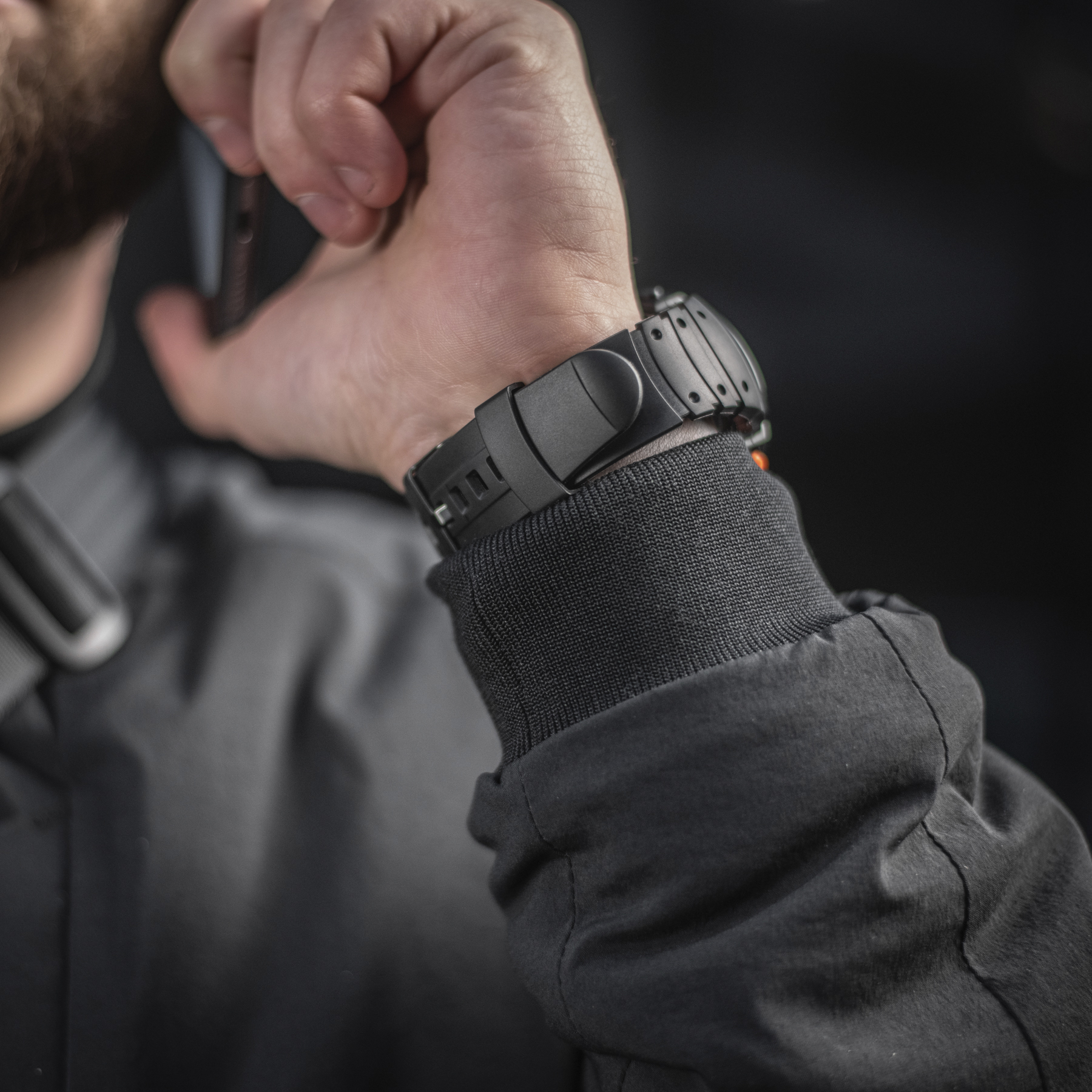 M-Tac часы тактические с компасом Black — 12