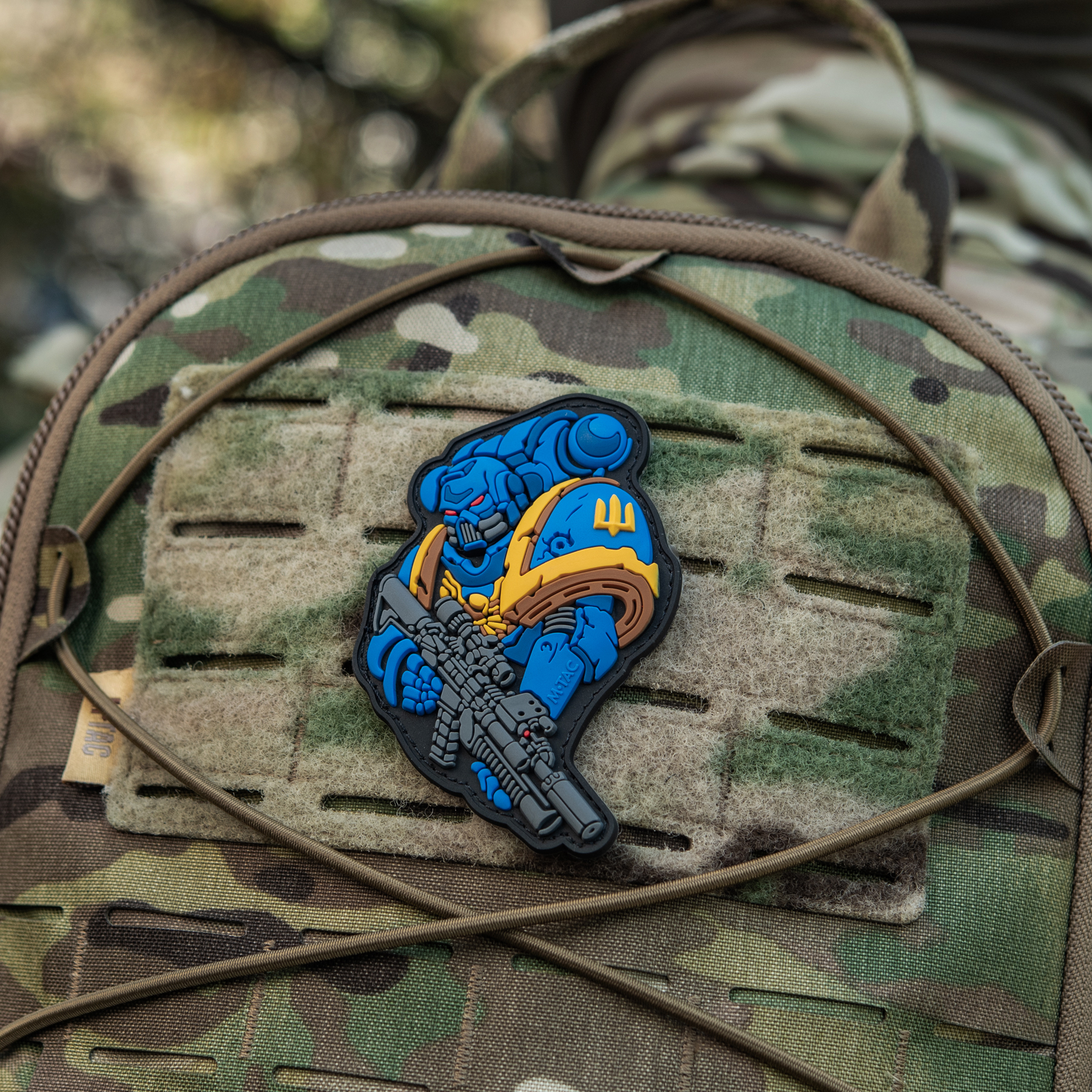 M-Tac нашивка Штурмовик Yellow/Blue — 17