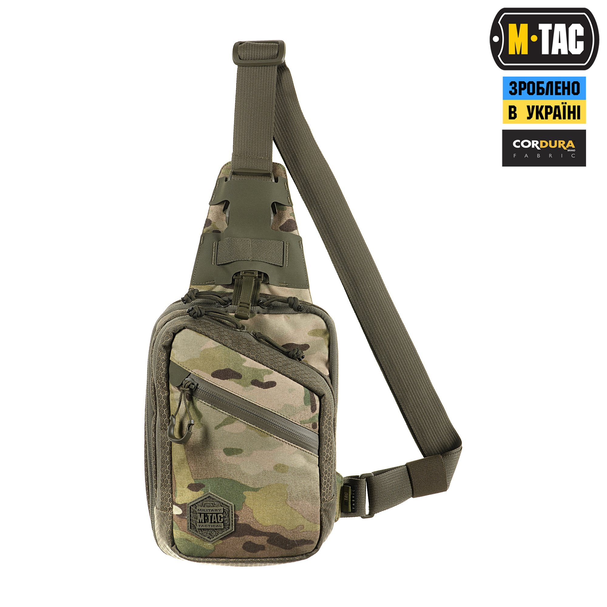 M-Tac сумка Sling Pistol Bag Elite Hex Multicam/Ranger Green — 2