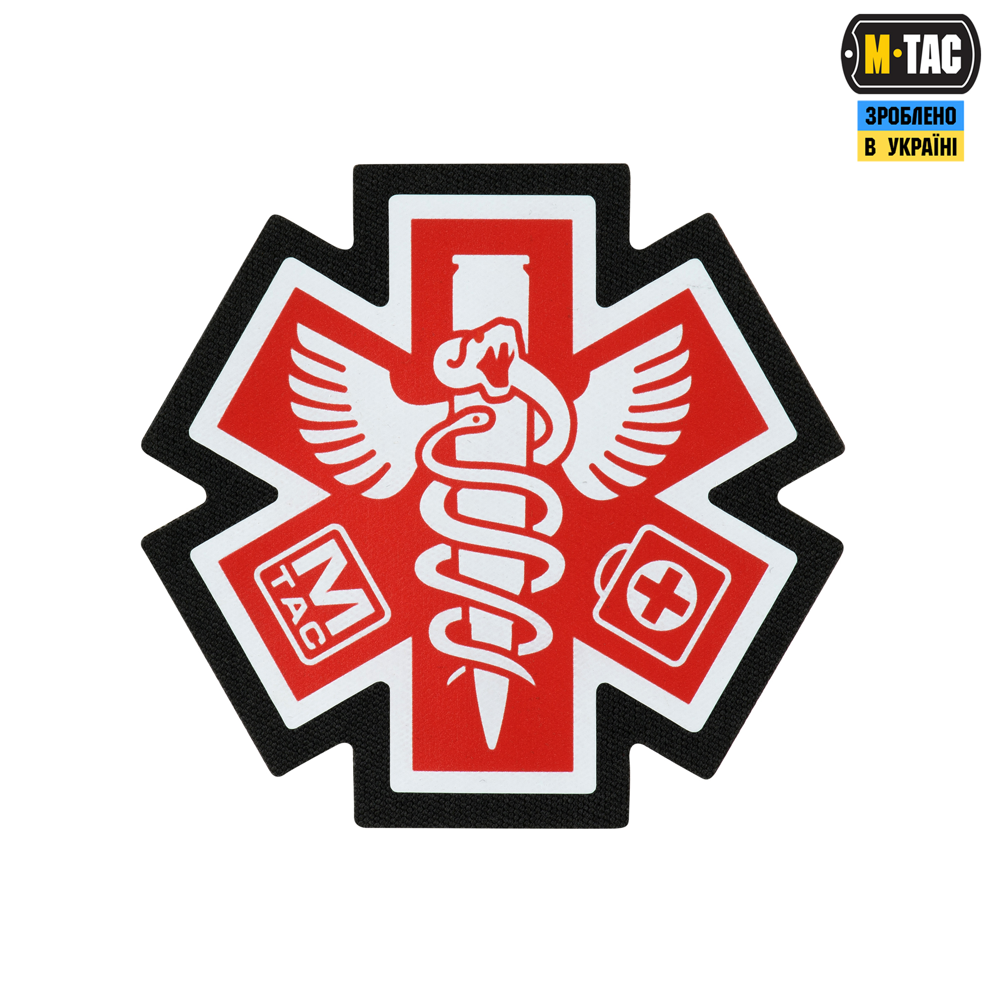 M-Tac нашивка Paramedic Black — 2