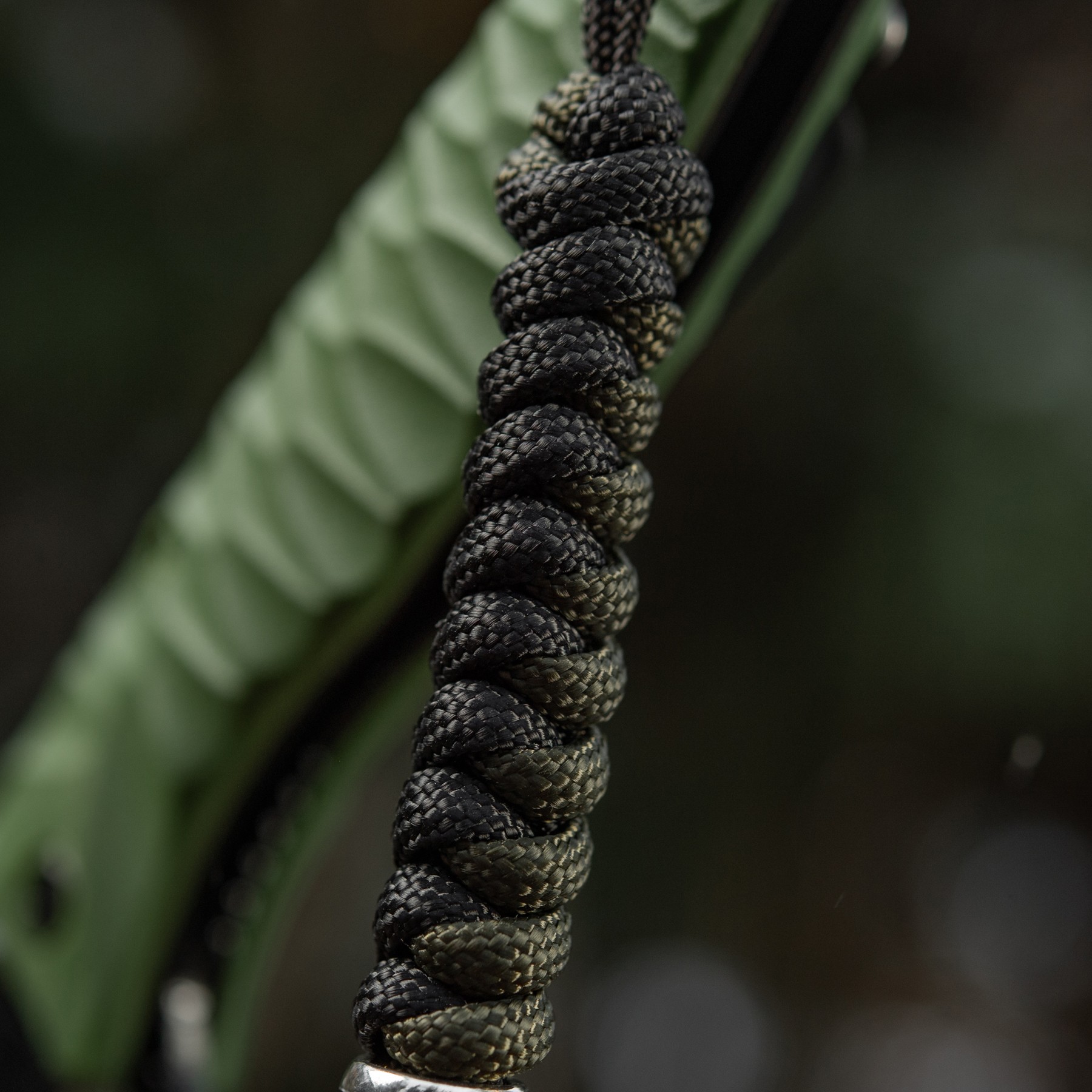 M-Tac темляк Viper Козацкий Крест V.2 Steel Black&Olive — 8