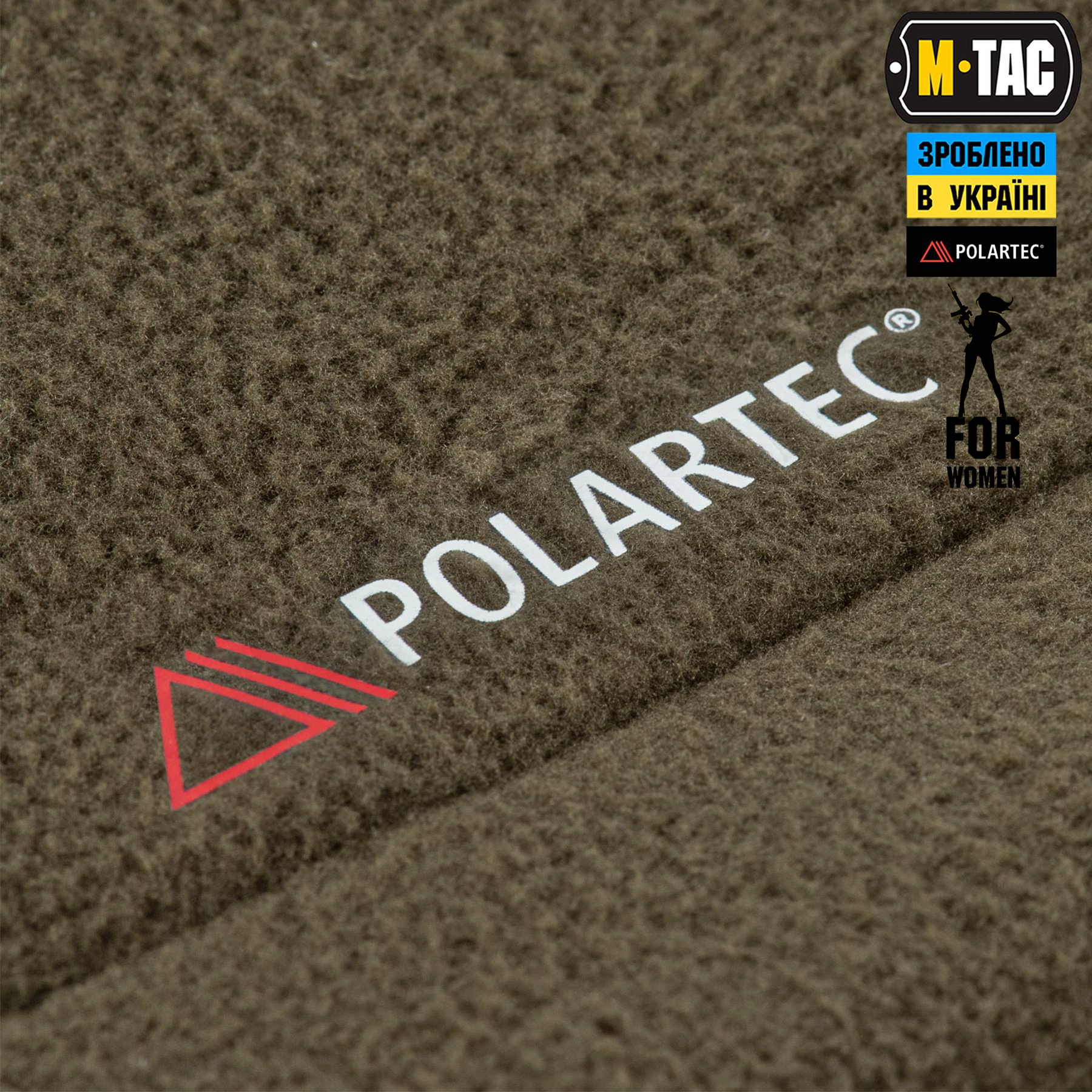M-Tac куртка Combat Fleece Polartec Jacket Lady Dark Olive — 6