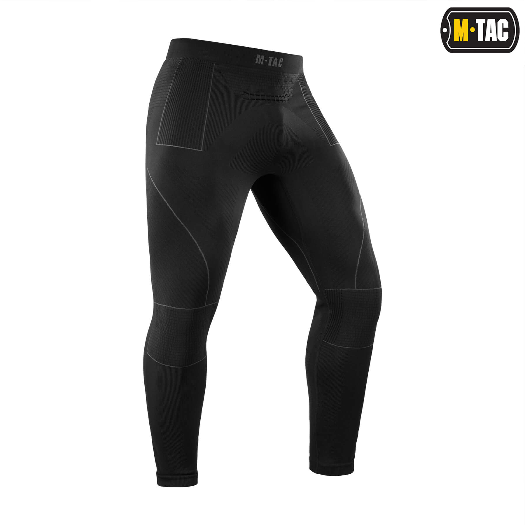 M-Tac термобрюки компрессионные Black/Dark Grey — 4