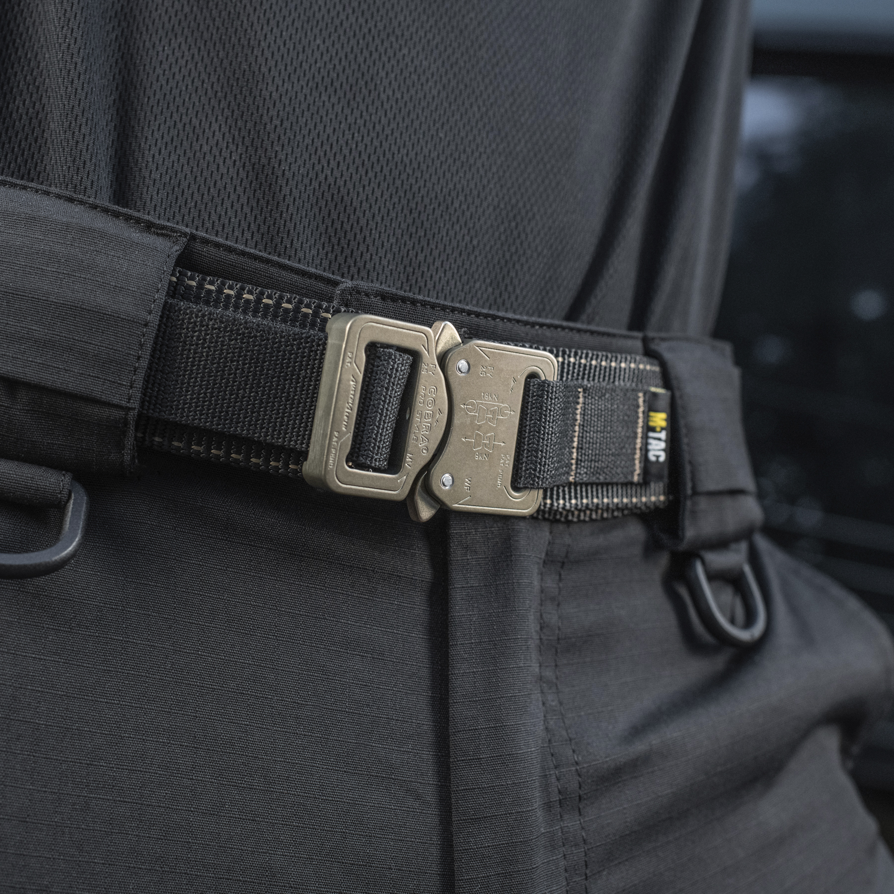 M-Tac ремень Cobra Buckle Belt Black — 16