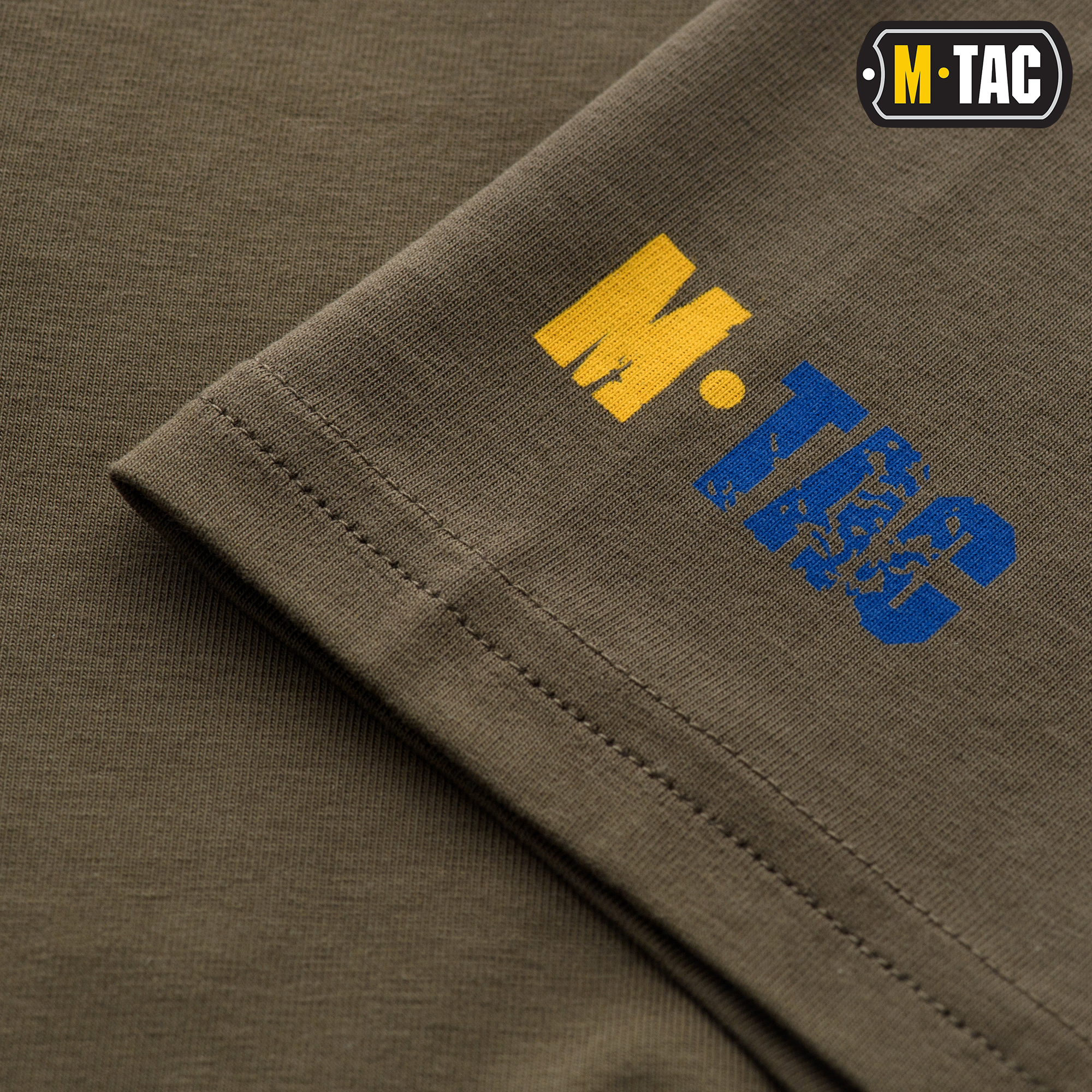 M-Tac футболка Месник Olive/Yellow/Blue — 9