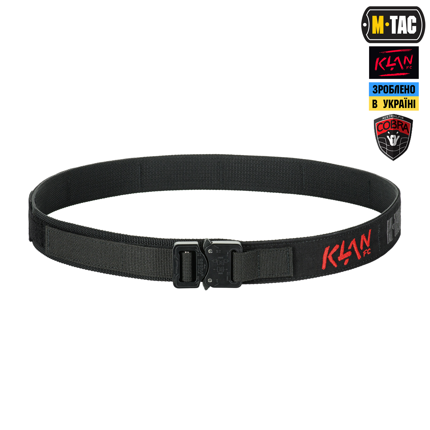 M-Tac ремень KLAN Cobra Buckle Belt Black — 3