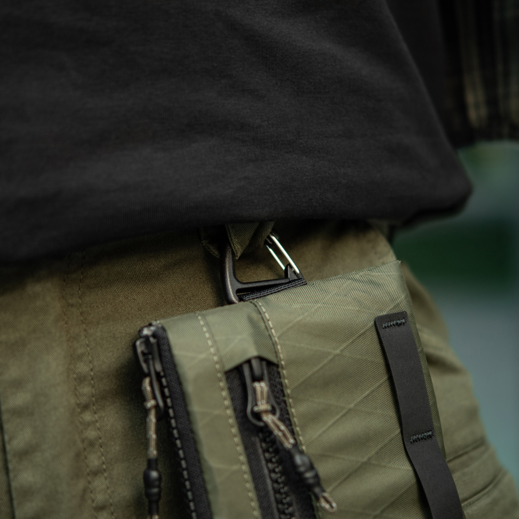 M-Tac кошелек горизонтальный с карабином X-Pac Elite Ranger Green — 18