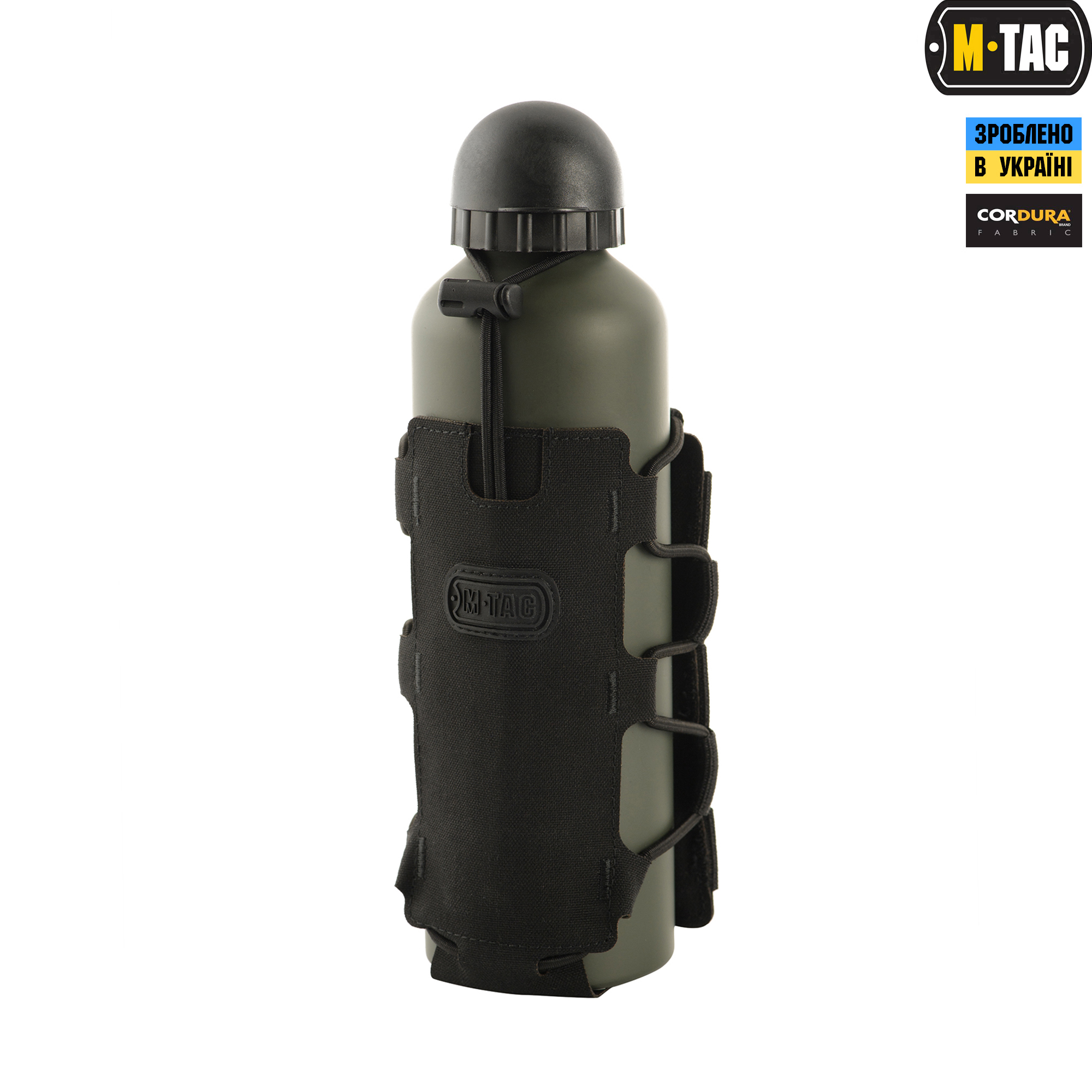 M-Tac подсумок для фляги/бутылки Elite Black — 4