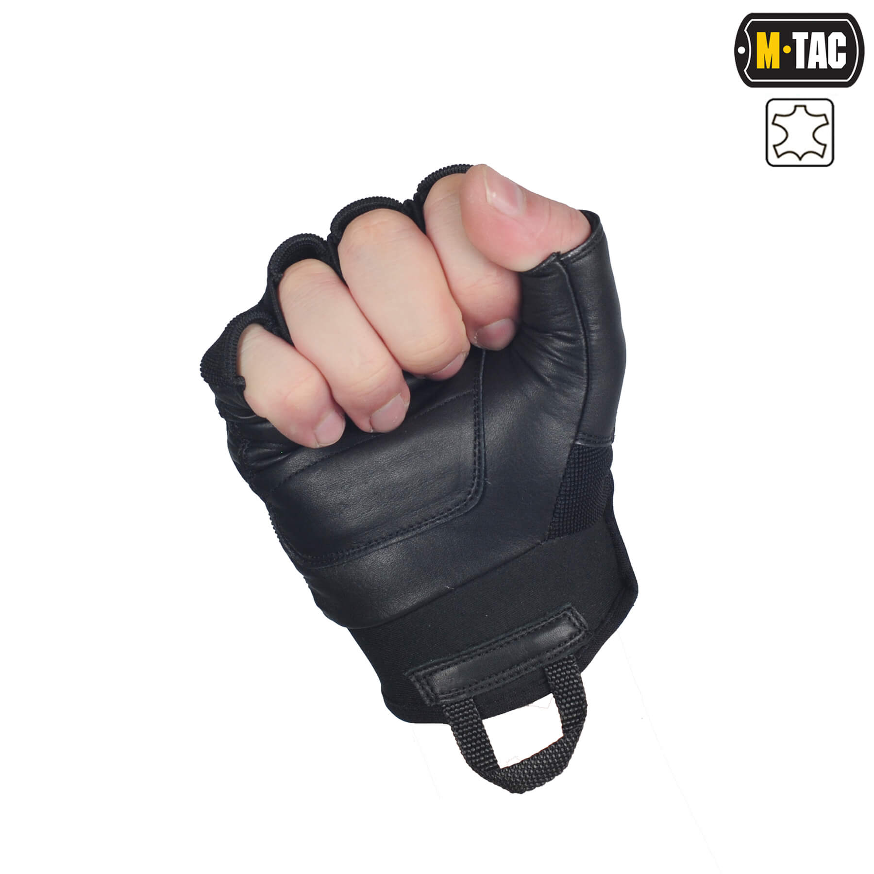 M-Tac перчатки беспалые Assault Mk.4 Black — 6