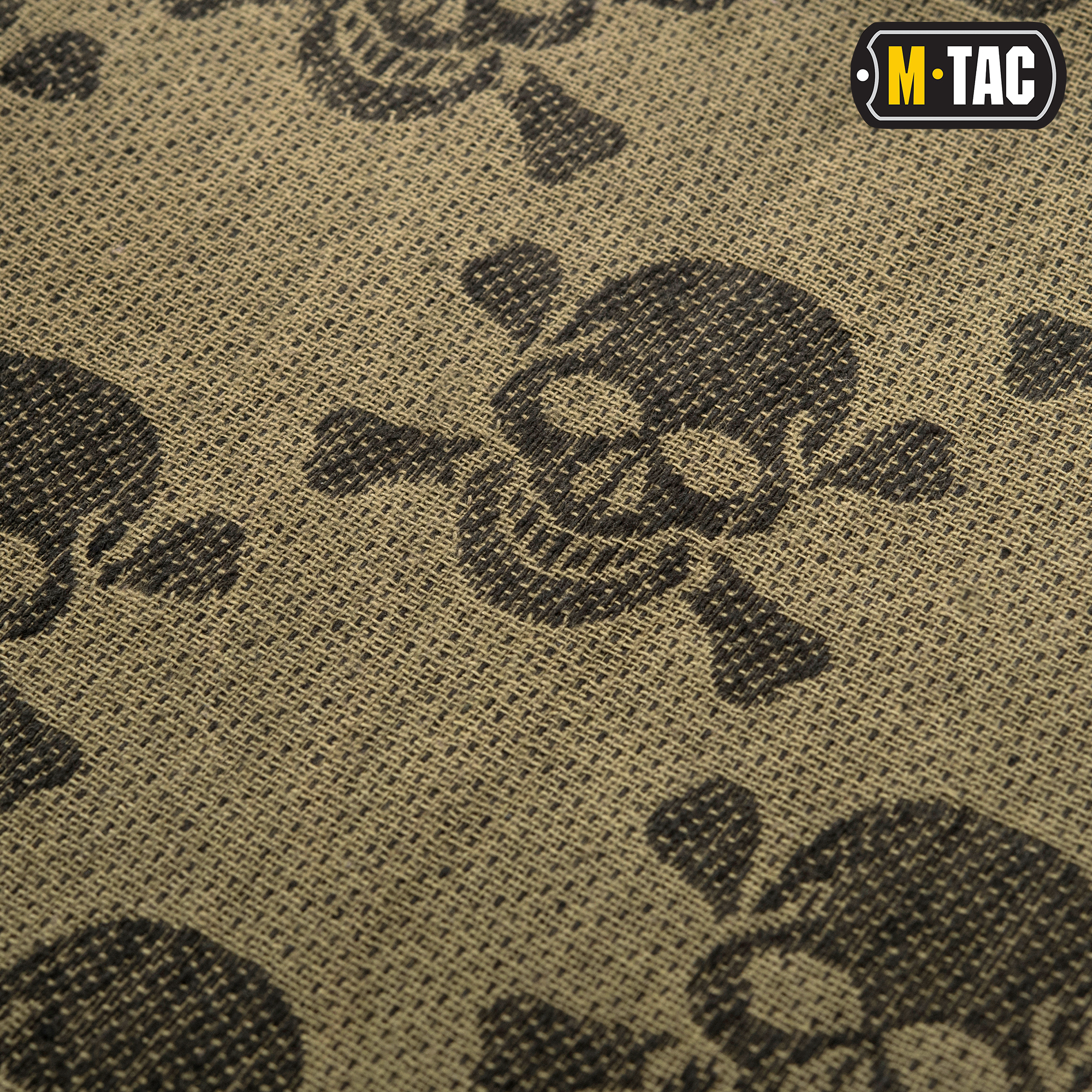 M-Tac шарф шемаг Pirate Skull Olive/Black — 3