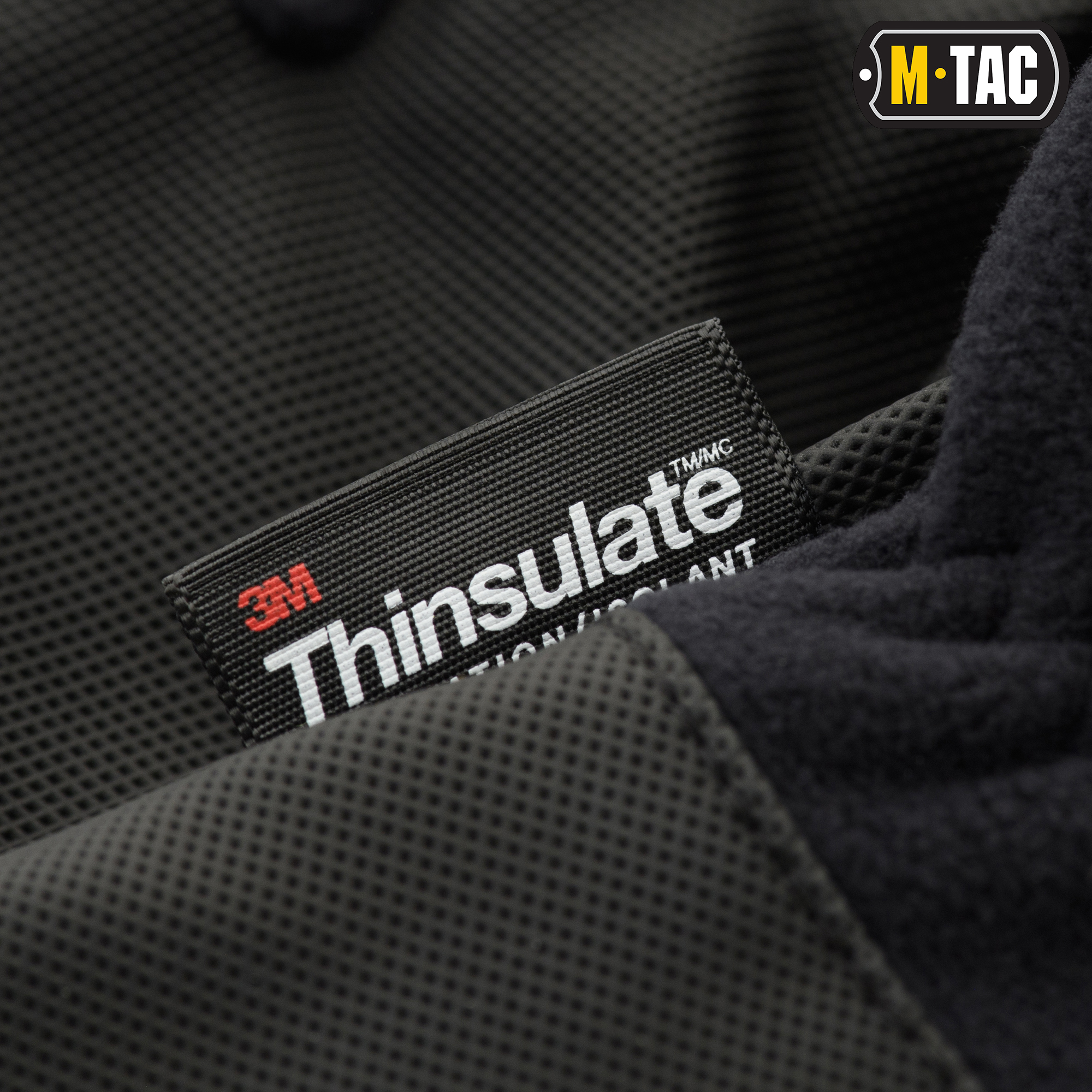 M-Tac перчатки Fleece Thinsulate Black — 6