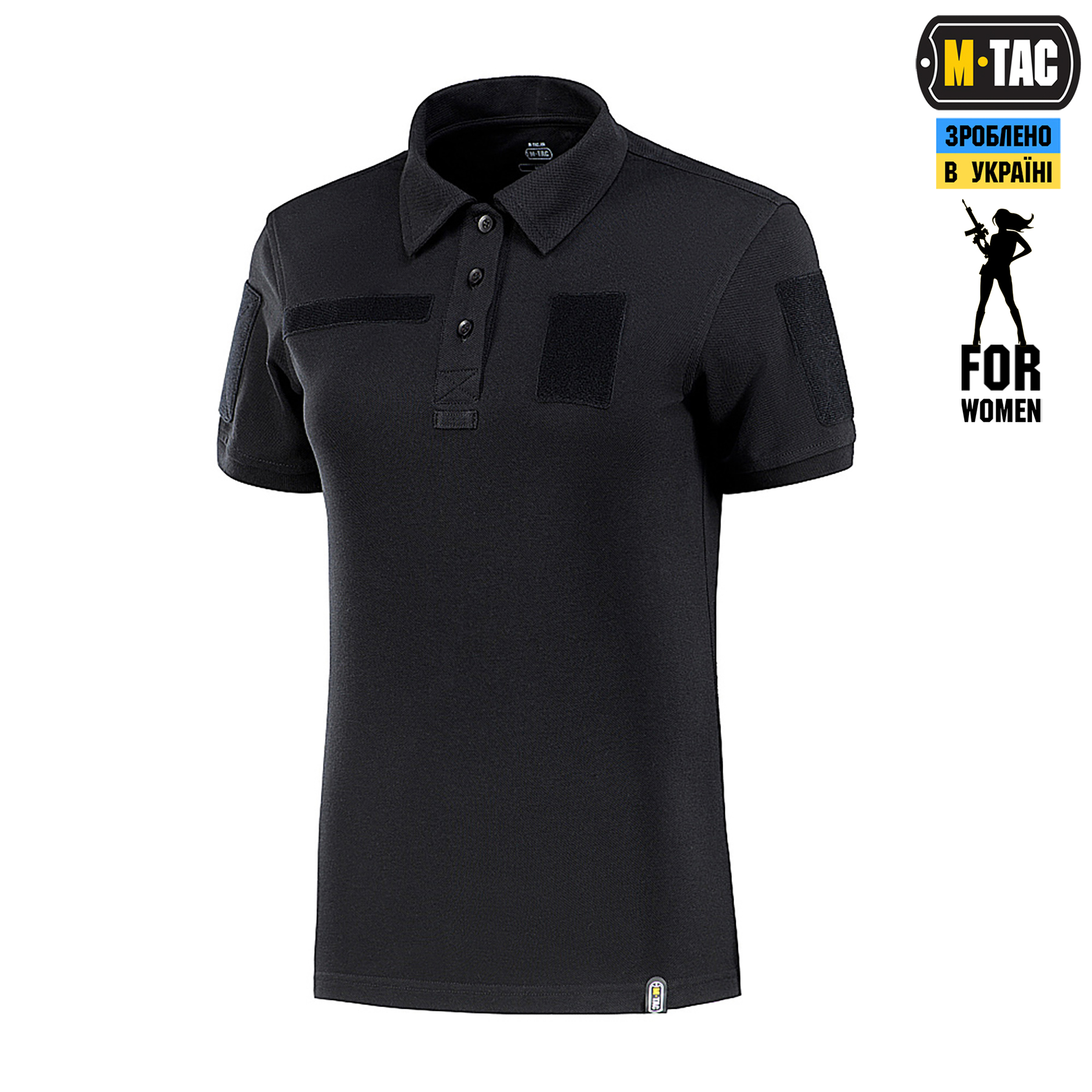 M-Tac поло тактическое 65/35 Lady Black — 2