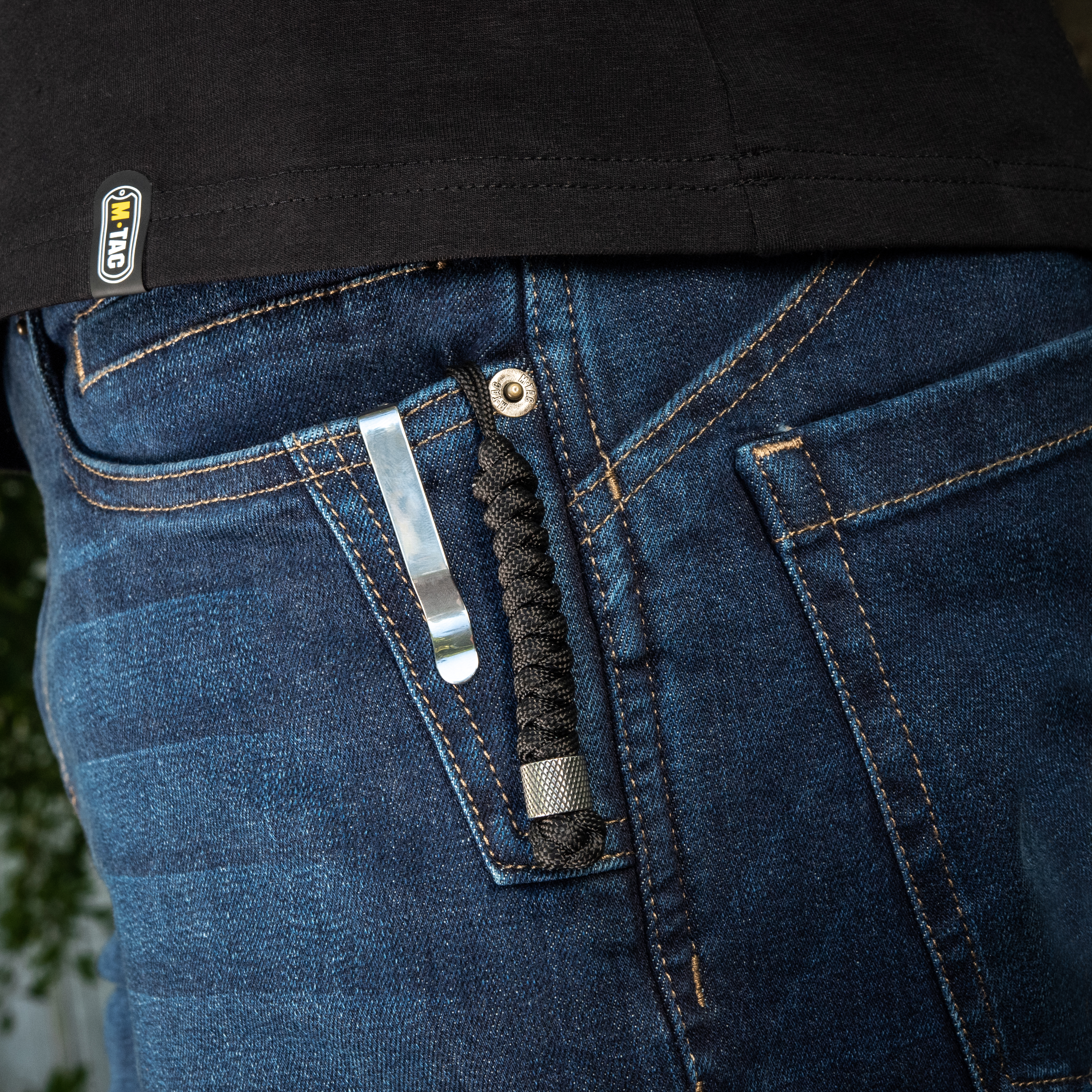 M-Tac темляк Viper Stainless Steel Black — 10