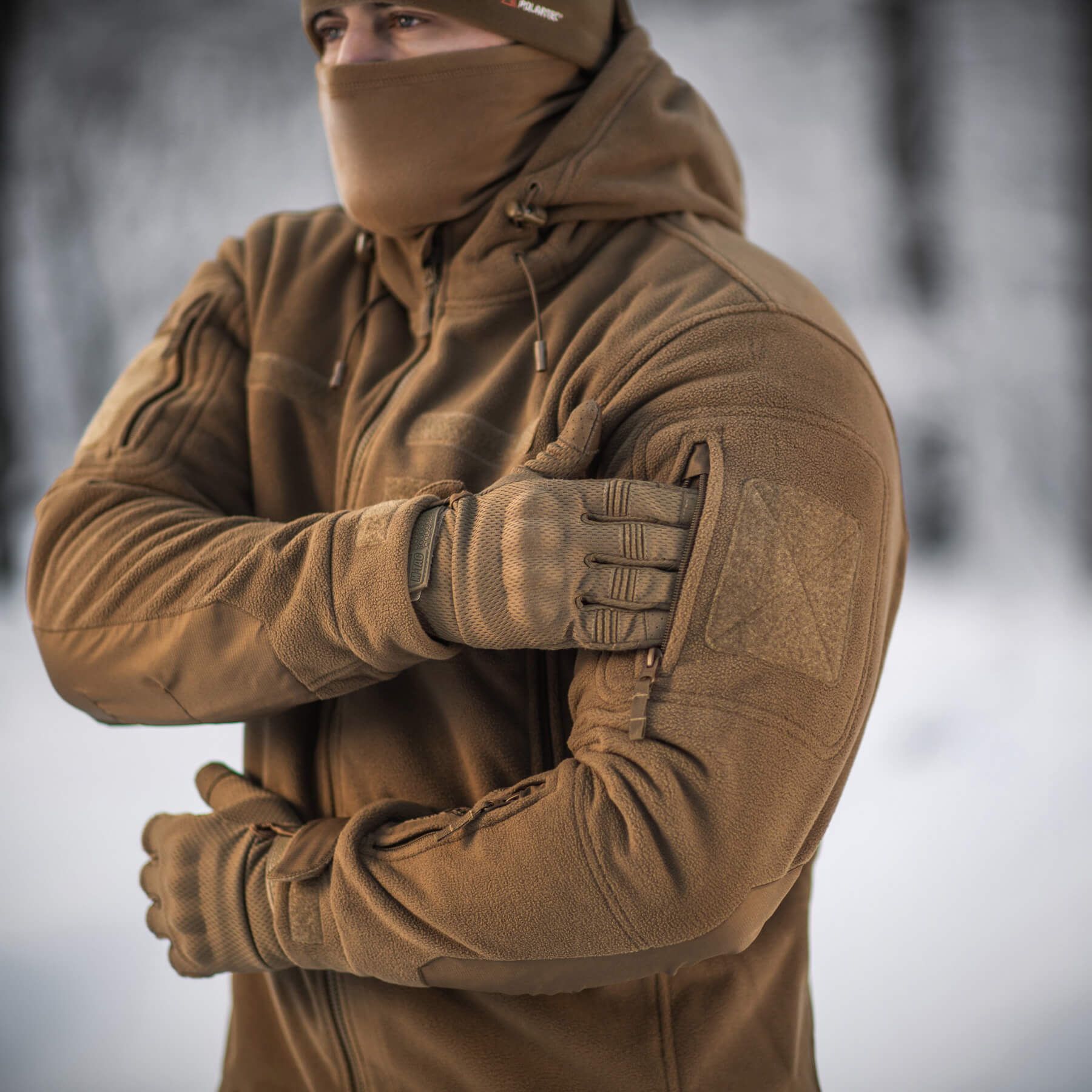 M-Tac куртка флисовая Windblock Division Gen.III Coyote Brown — 27