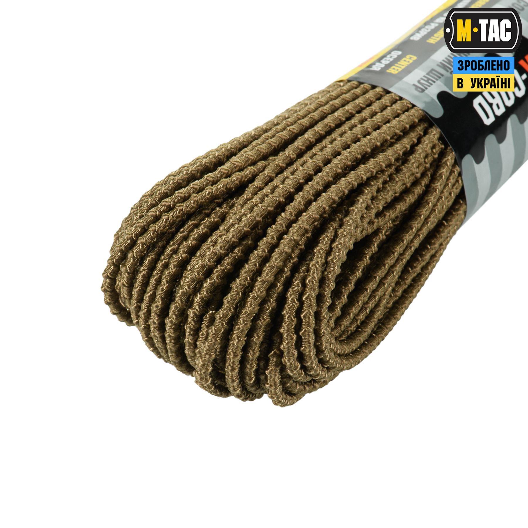M-Tac паракорд Shock-Cord 3mm 30m Dragon Skin Coyote — 4
