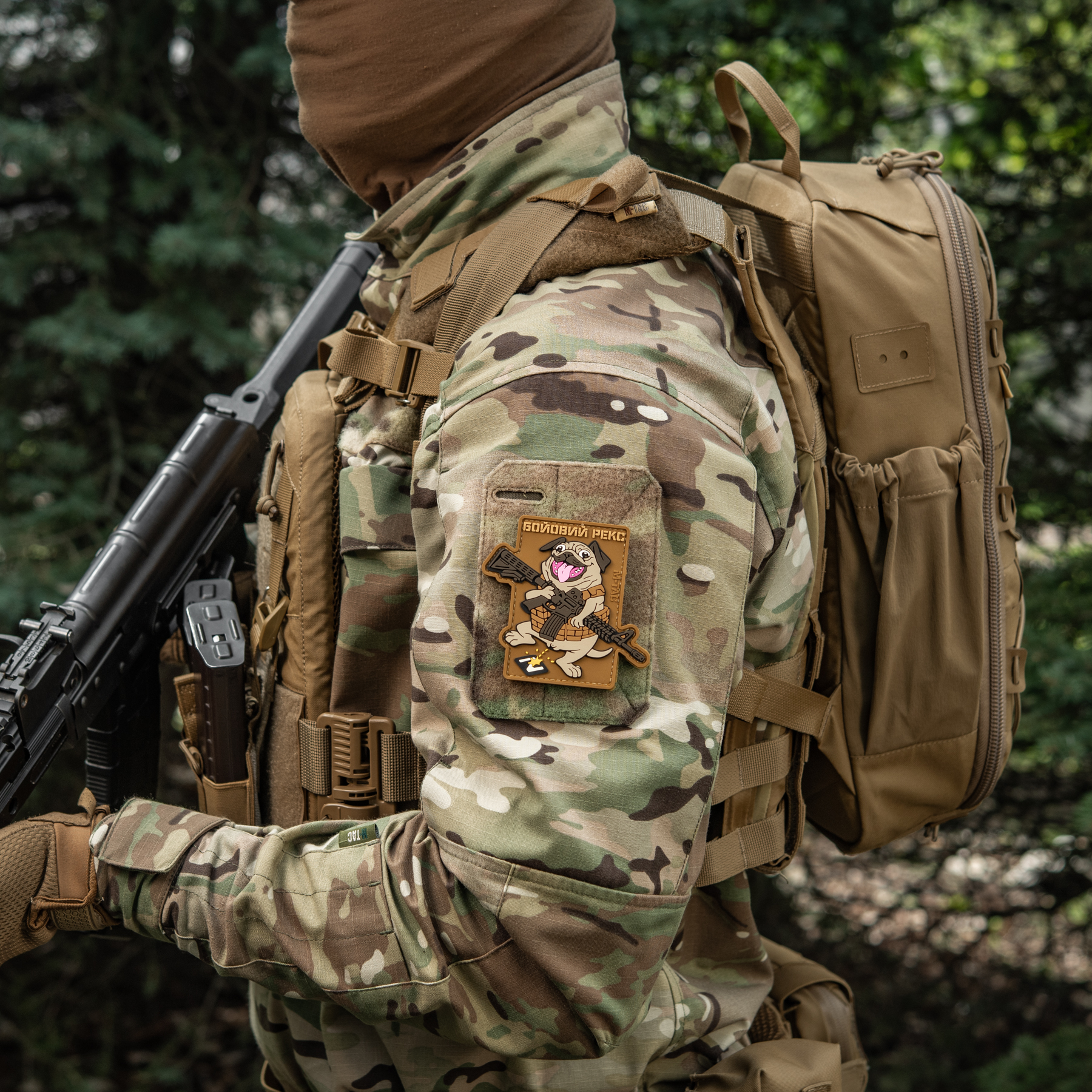 M-Tac нашивка Боевой Рекс (PVC) — 9