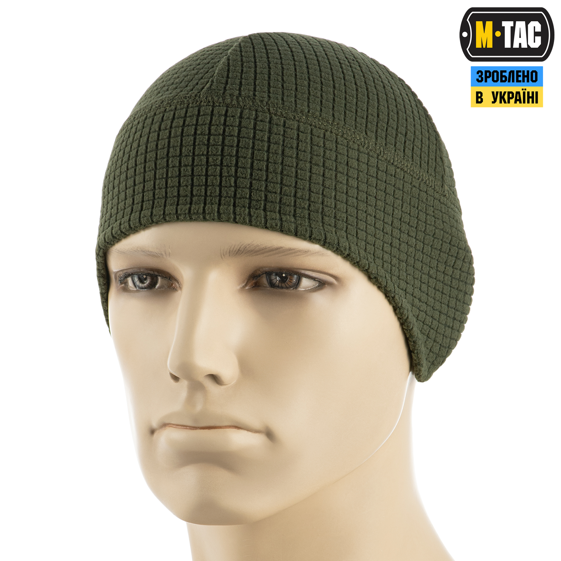 M-Tac шапка-подшлемник Gen.II флис рип-стоп Army Olive — 2