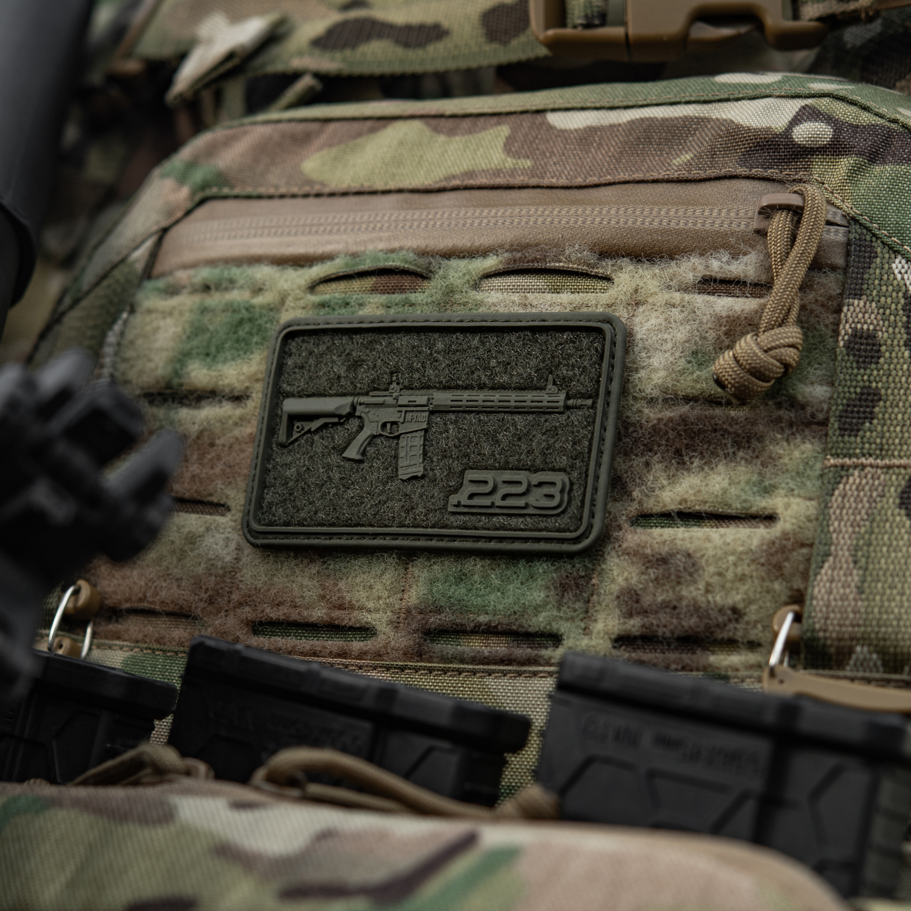 M-Tac нашивка AR-15 Velcro/PVC Ranger Green — 7
