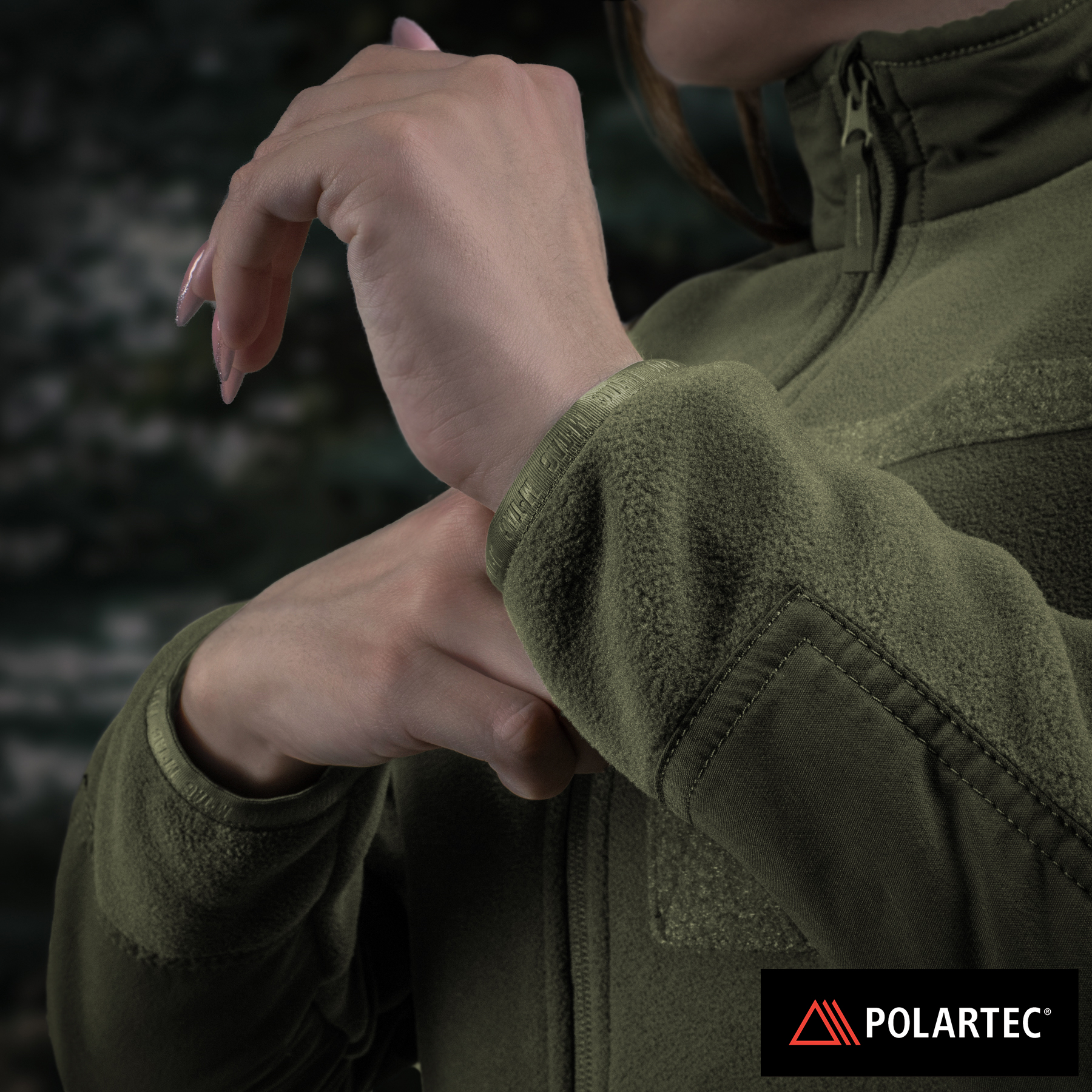 M-Tac куртка Combat Fleece Polartec Jacket Lady Army Olive — 12