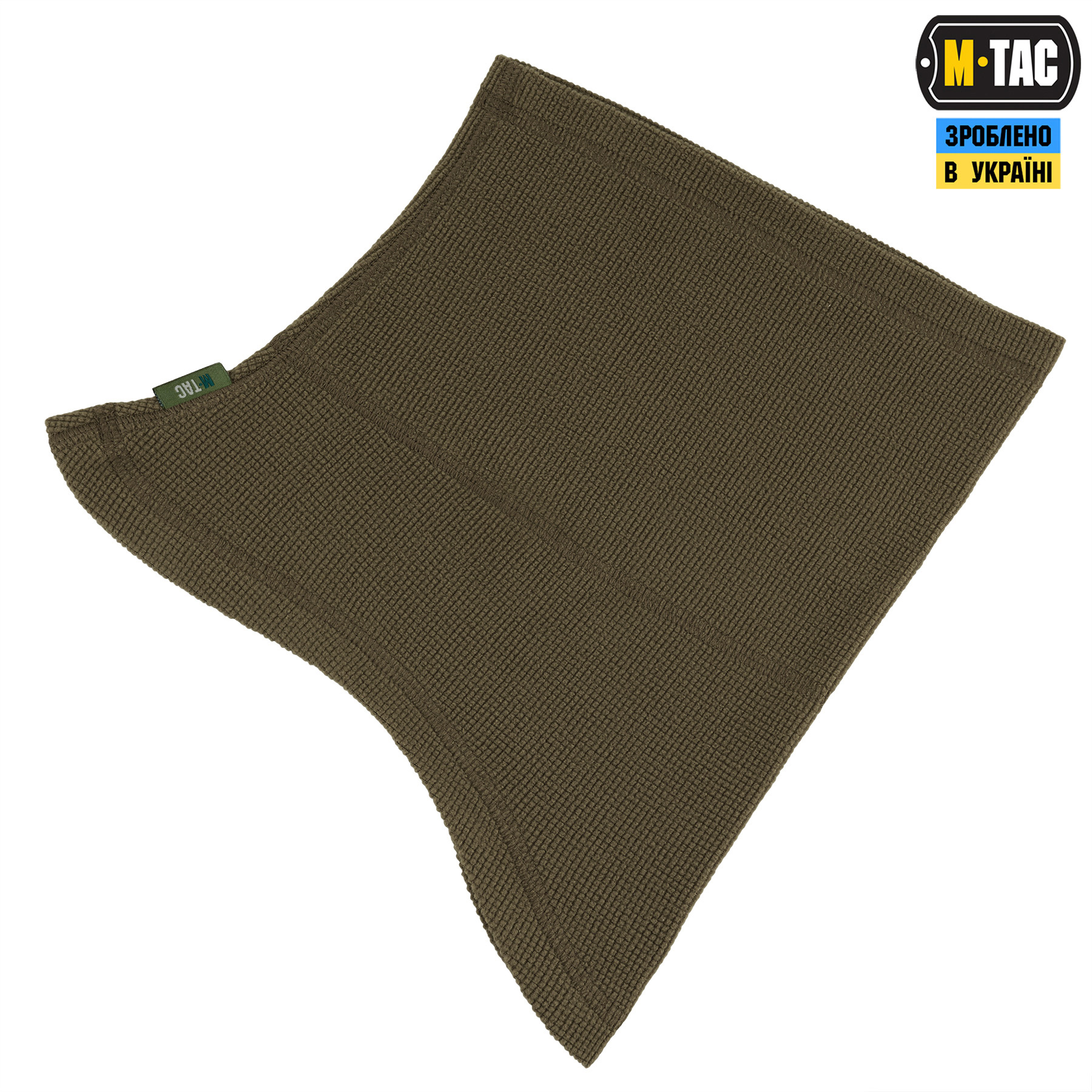 M-Tac шарф-труба анатомический микрофлис рип-стоп Dark Olive — 4