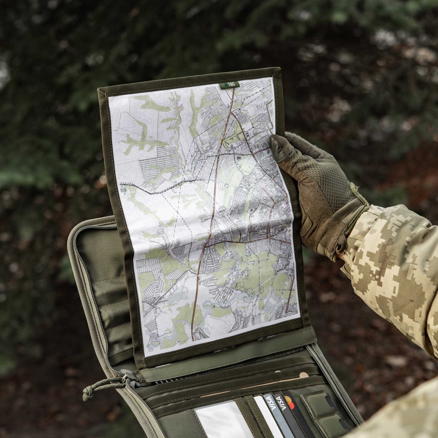 M-Tac планшет-органайзер А5 Elite Ranger Green — 42