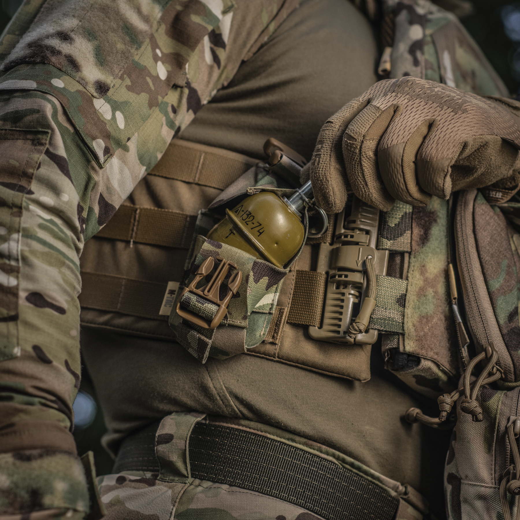 M-Tac подсумок для осколочной гранаты РГД-5/Ф-1 Multicam — 12