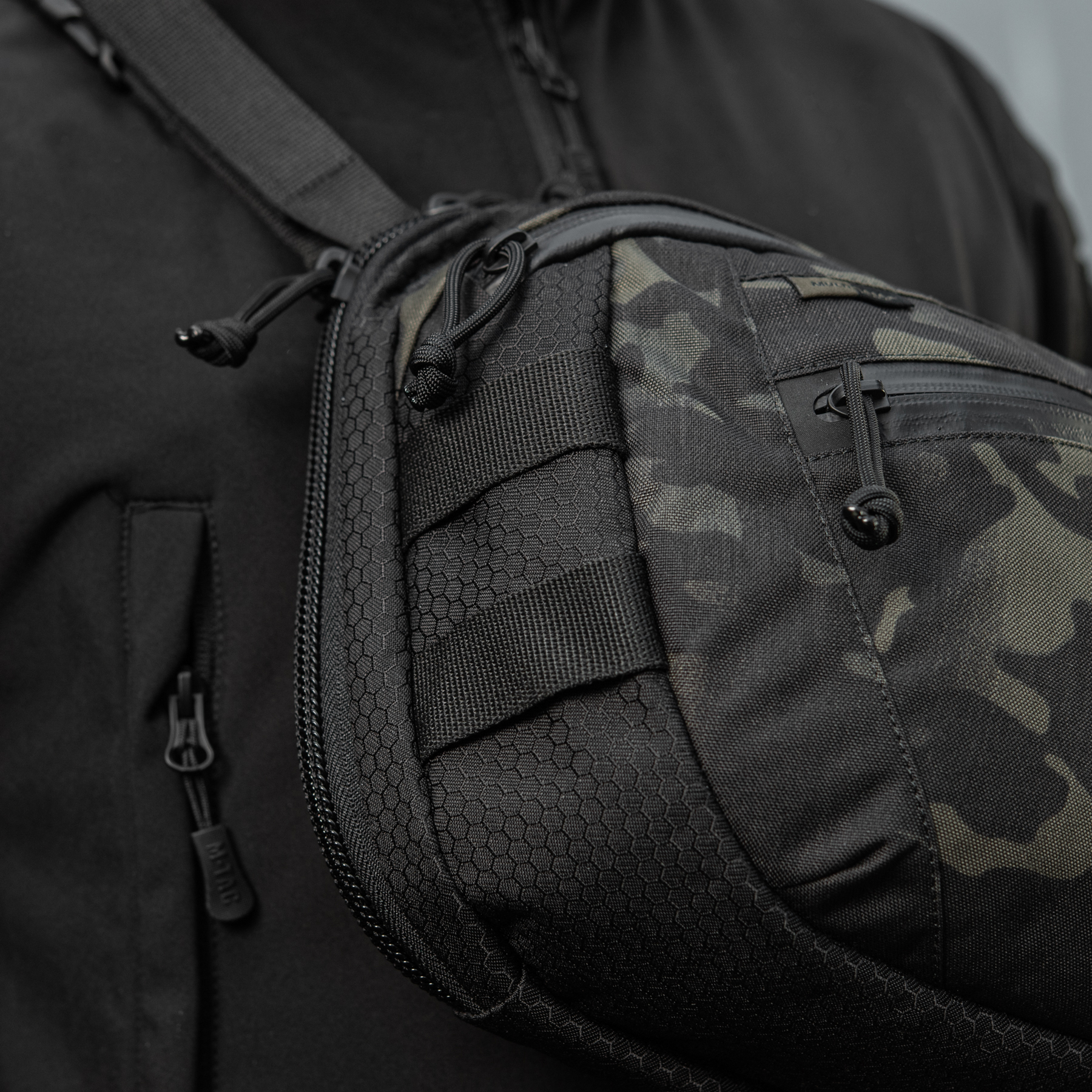 M-Tac сумка Sphaera Hex Hardsling Bag Large Elite Multicam Black/Black — 18