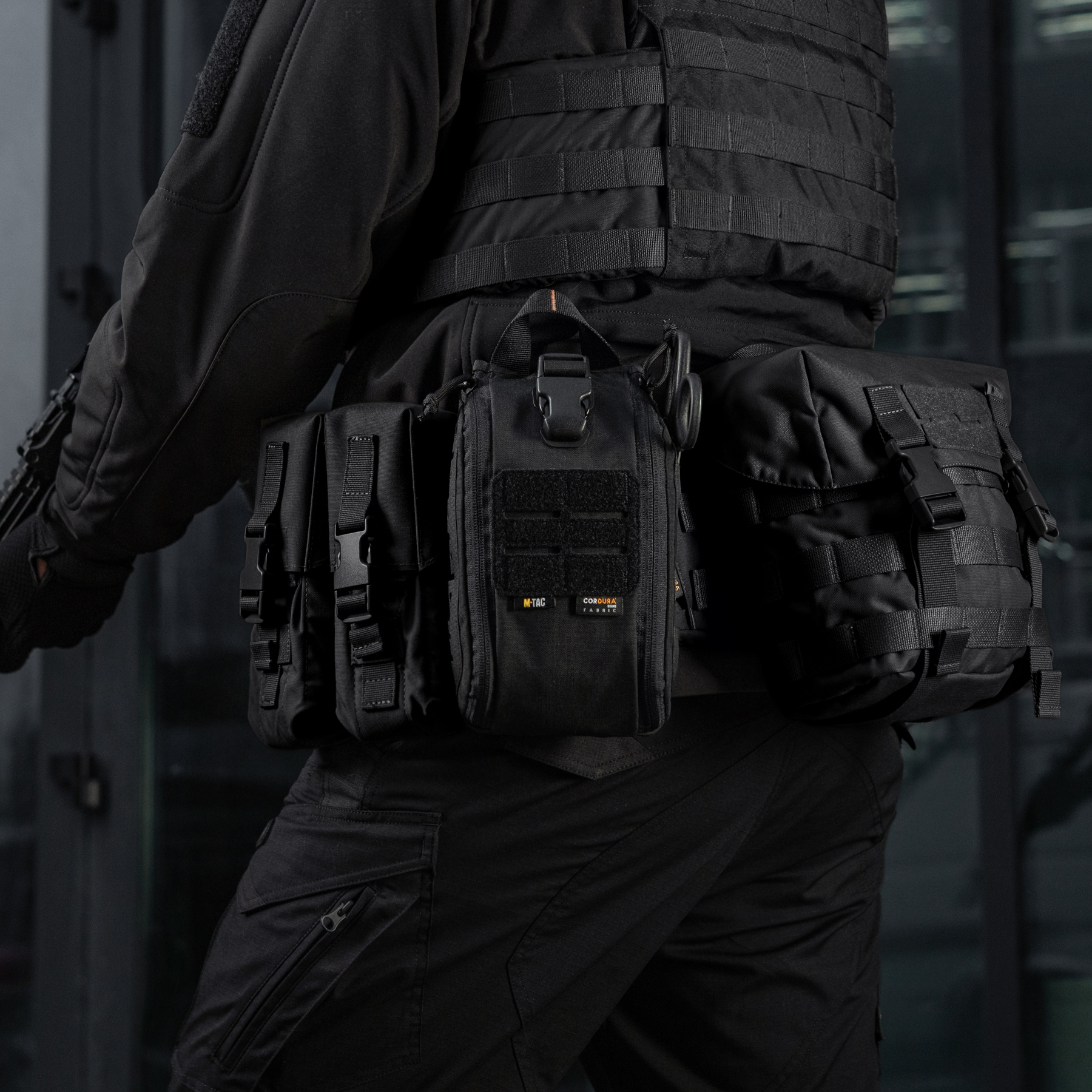M-Tac подсумок медицинский Elite Rip Off Gen.II Black — 17